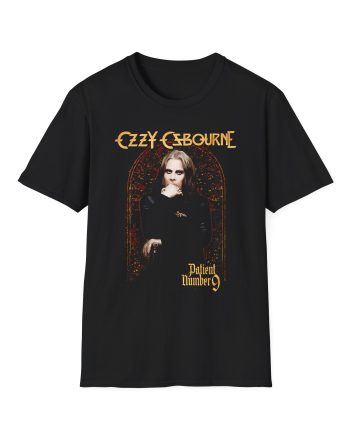 Ozzy Osbourne Patient No. 9 Rock & Roll Hall of Fame Unisex Softstyle T-Shirt