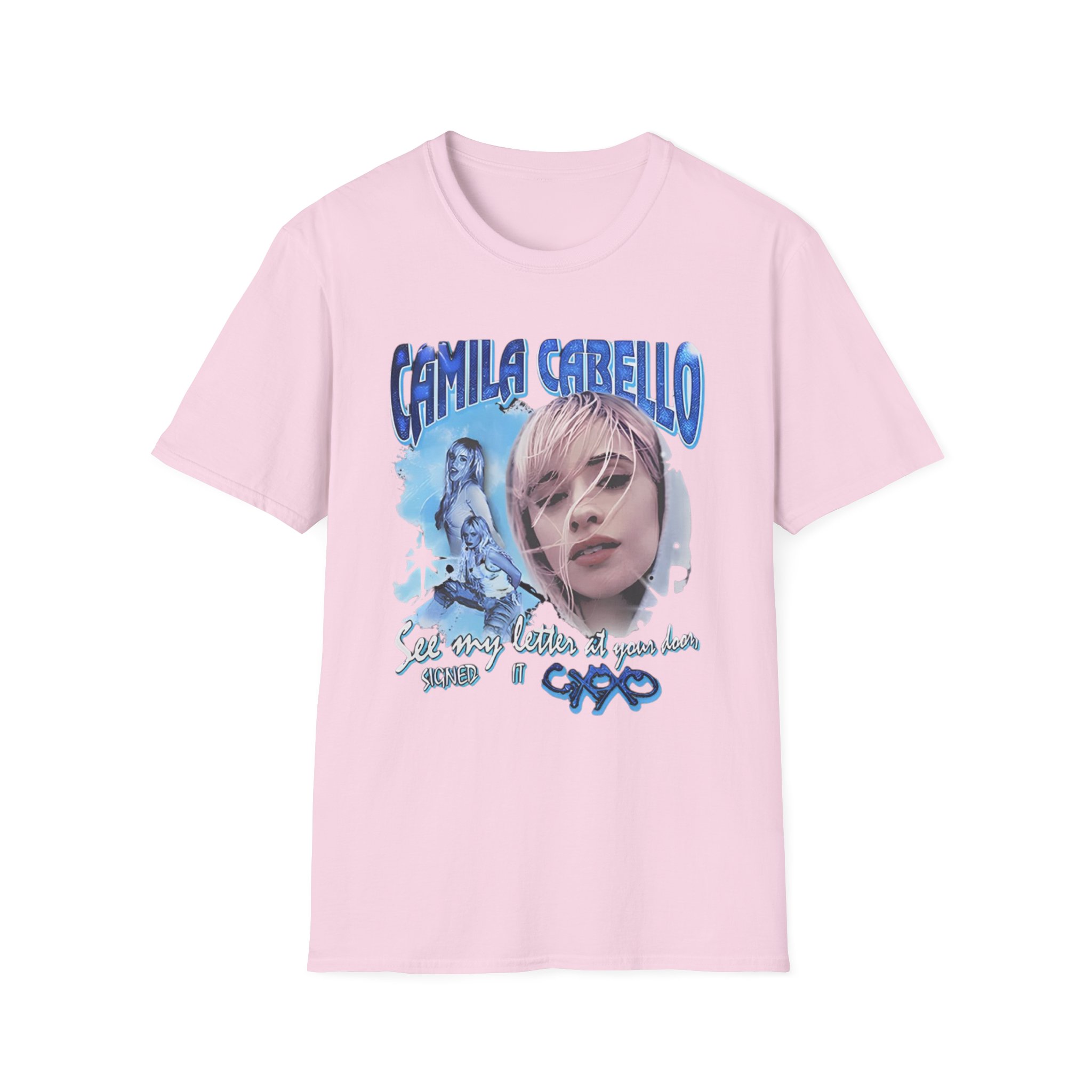 Camila Cabello Signed It C,xoxo Unisex Softstyle T-Shirt