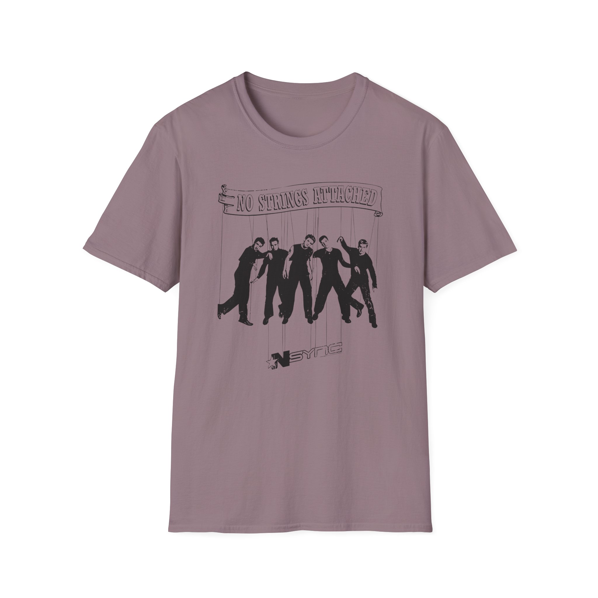 Nsync No Strings Attached Marionette Unisex Softstyle T-Shirt