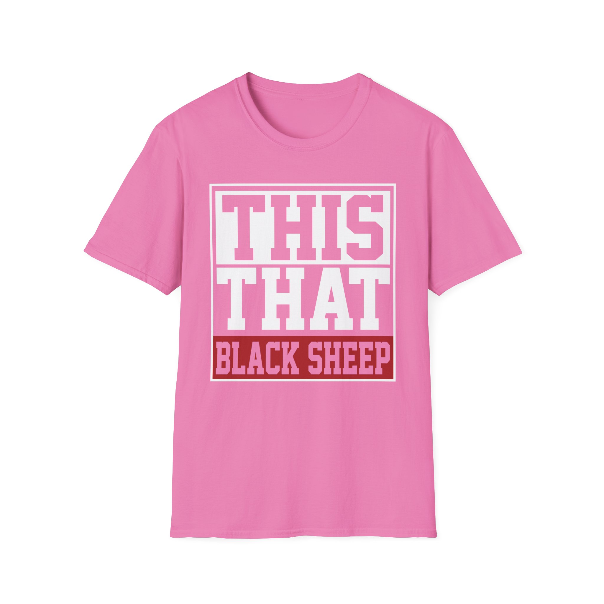 Black Sheep This That Unisex Softstyle T-Shirt