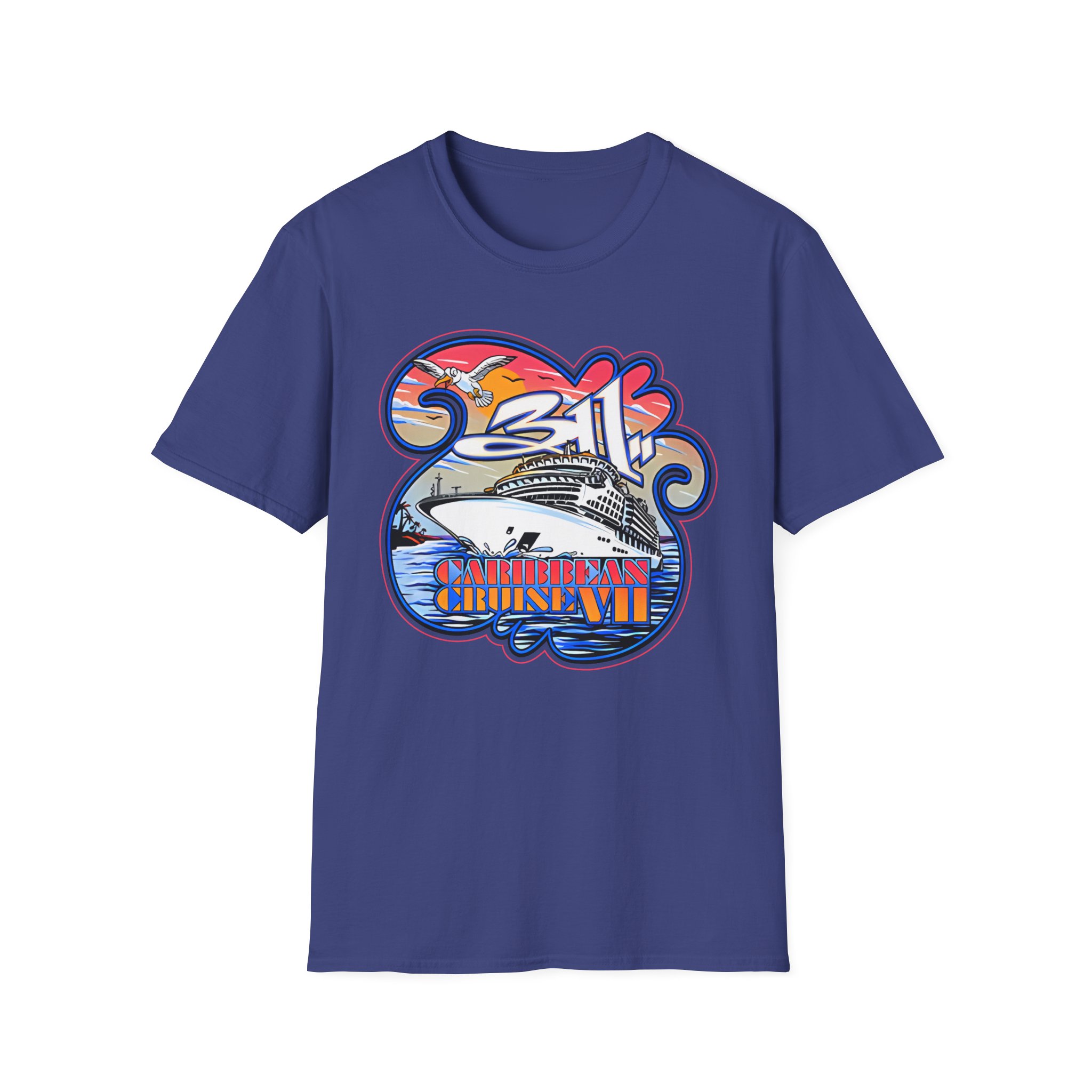 311 Love Boat Unisex Softstyle T-Shirt