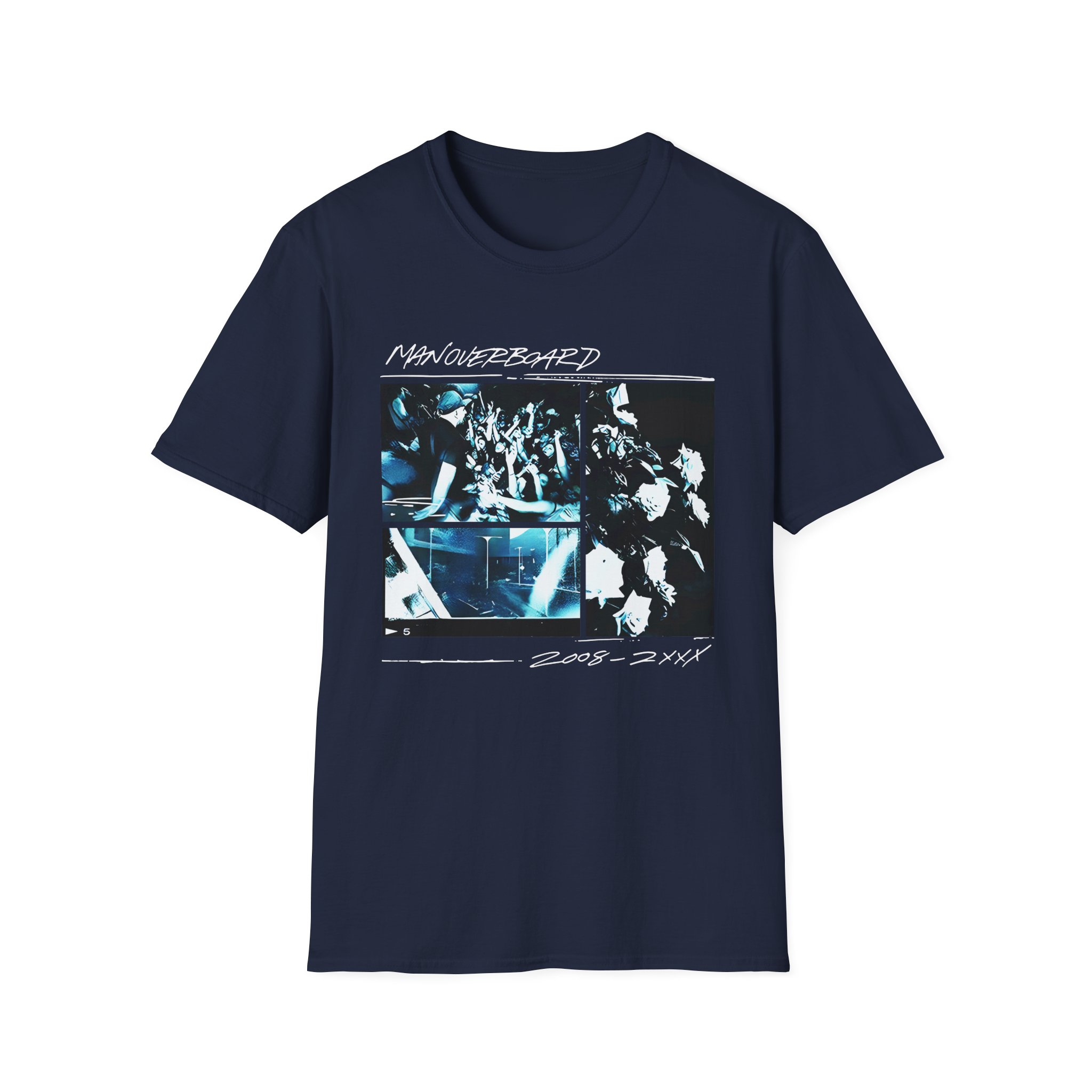 Man Overboard 3 Pics Unisex Softstyle T-Shirt