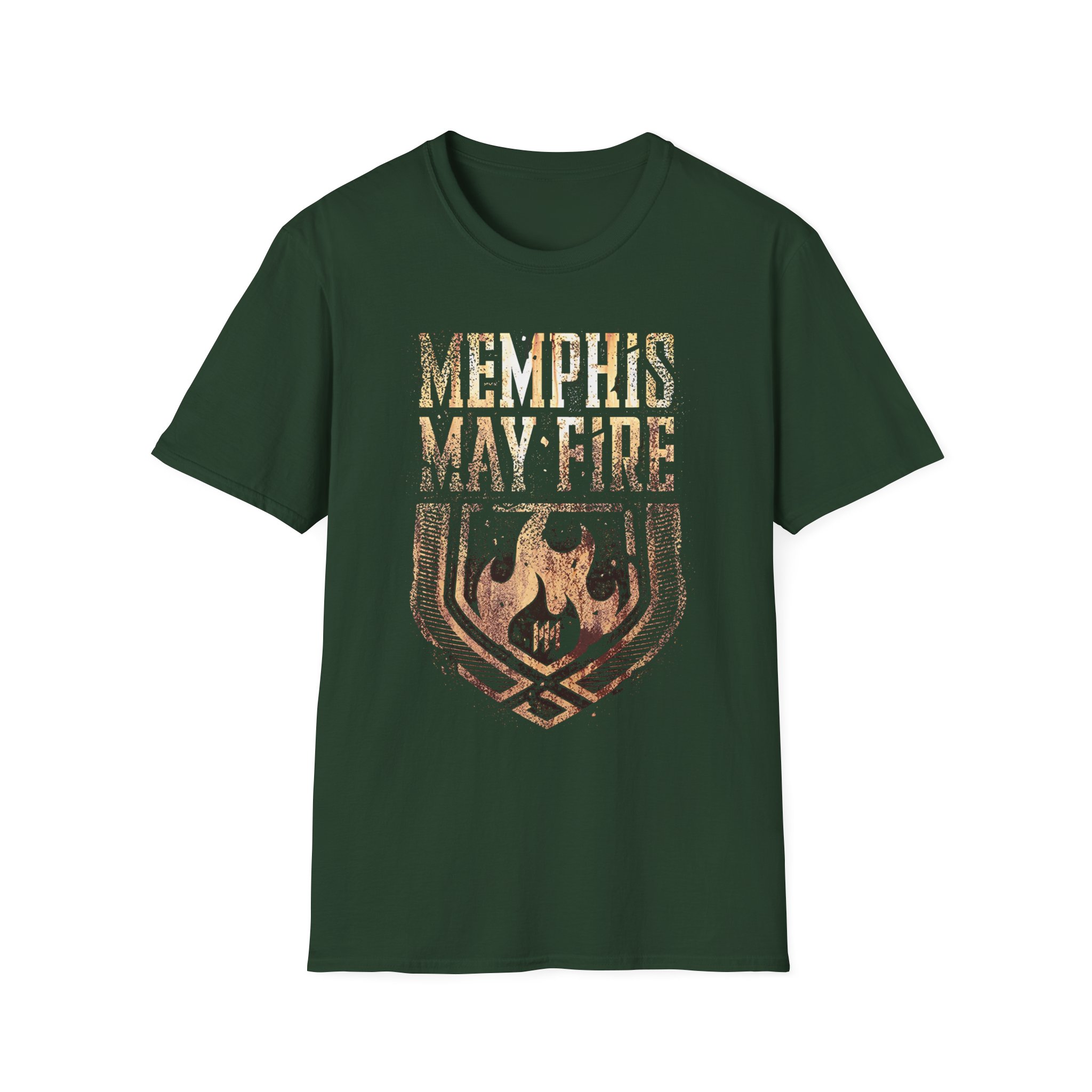 Memphis May Fire the Flame Unisex Softstyle T-Shirt