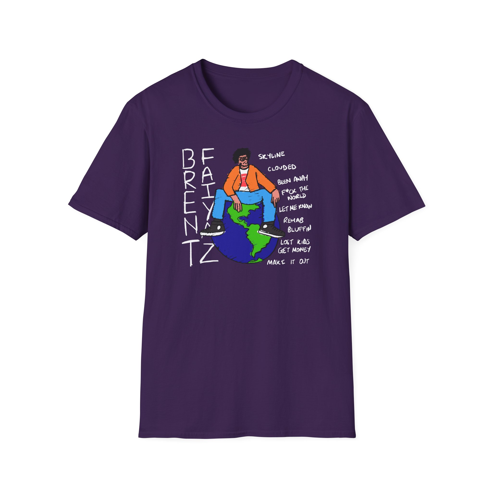 Brent Faiyaz Sketchbook Unisex Softstyle T-Shirt