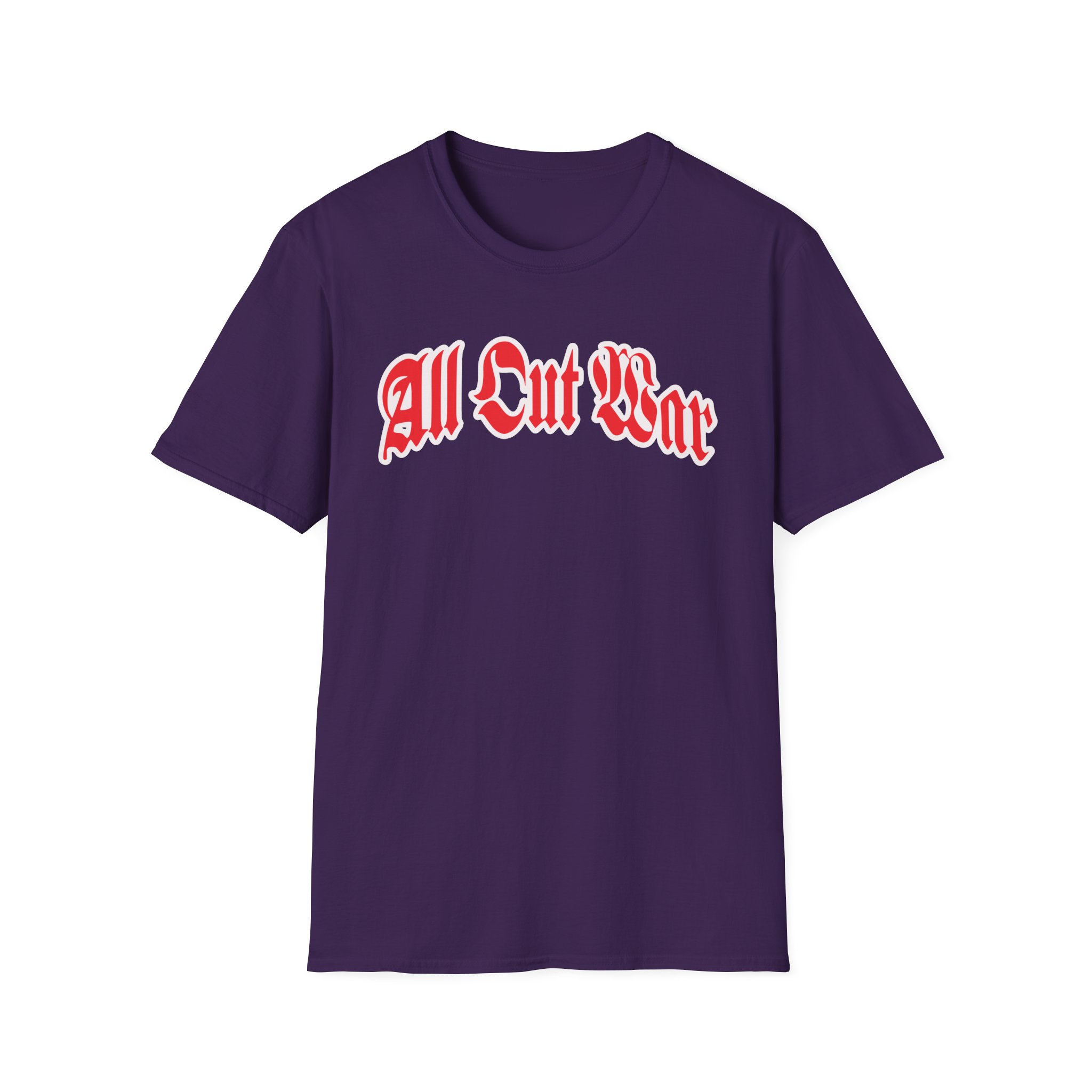 All Out War Logo Unisex Softstyle T-Shirt