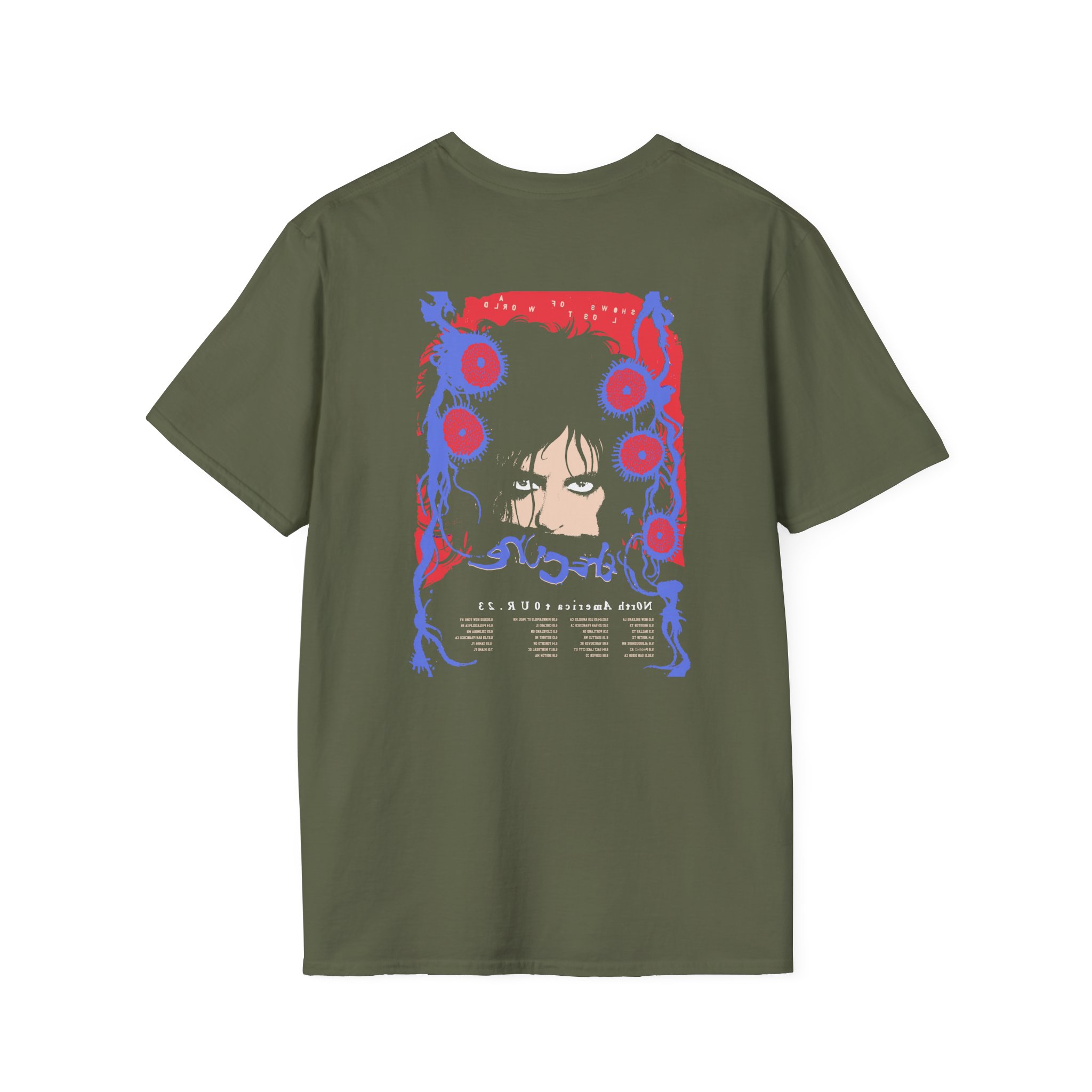 The Cure Shows Of A Lost World North America Tour Unisex Softstyle T-Shirt