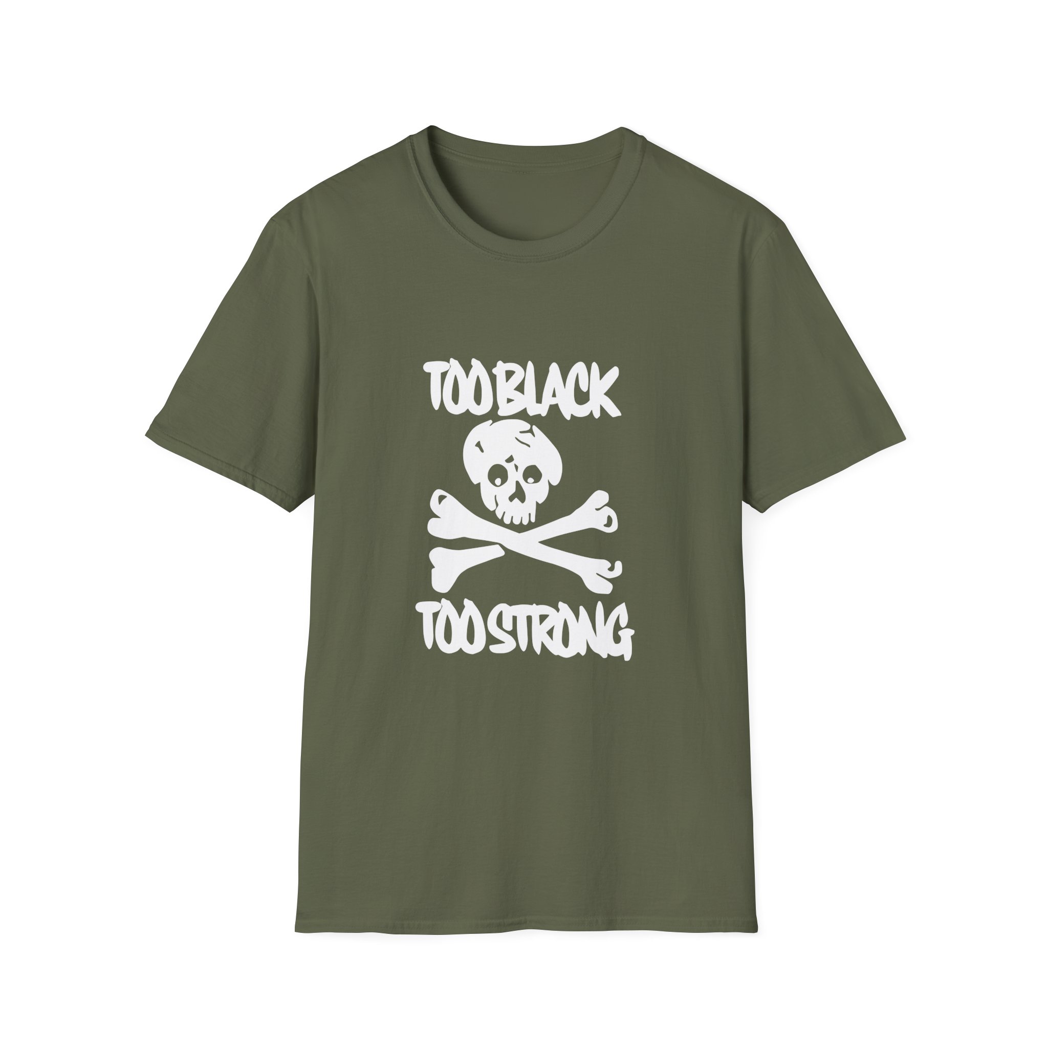 Asap Rocky Too Black Too Strong Unisex Softstyle T-Shirt