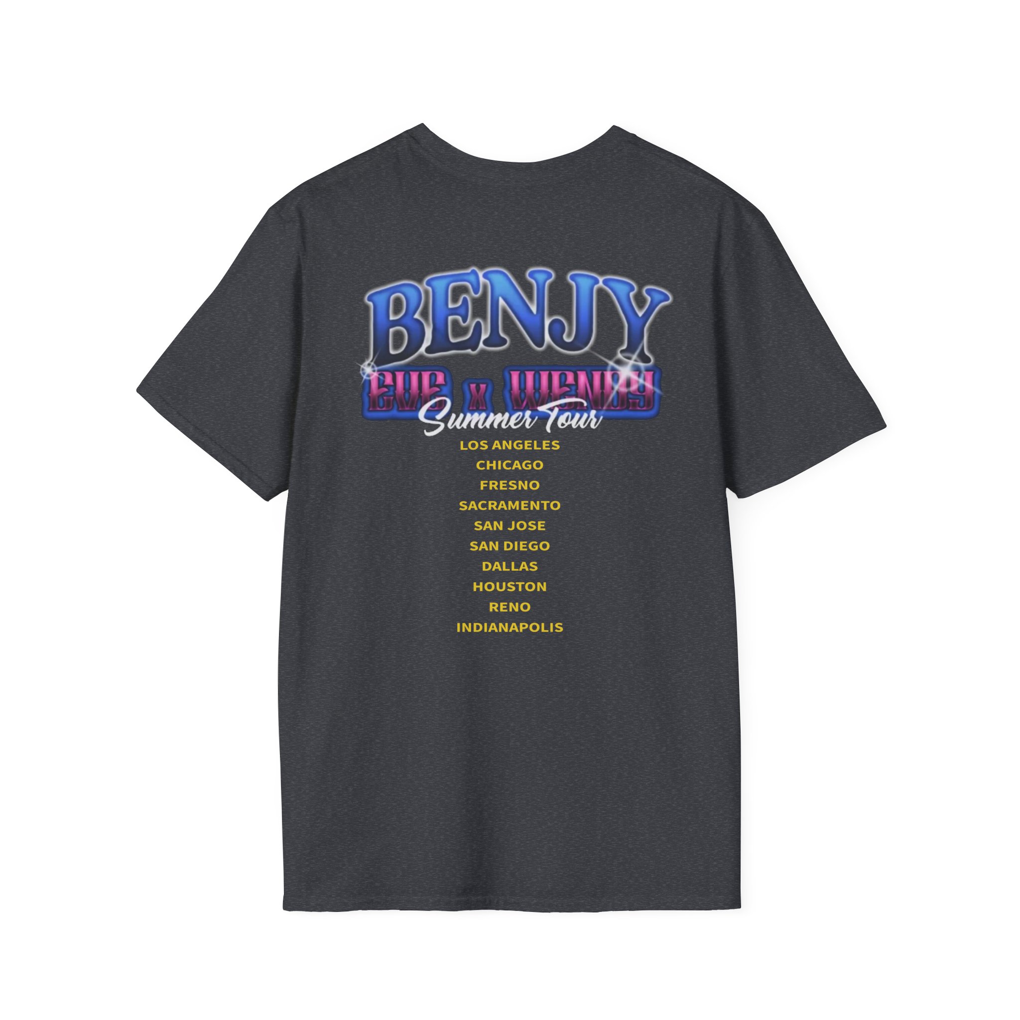 Eve and Wendy Web Tour Unisex Softstyle T-Shirt