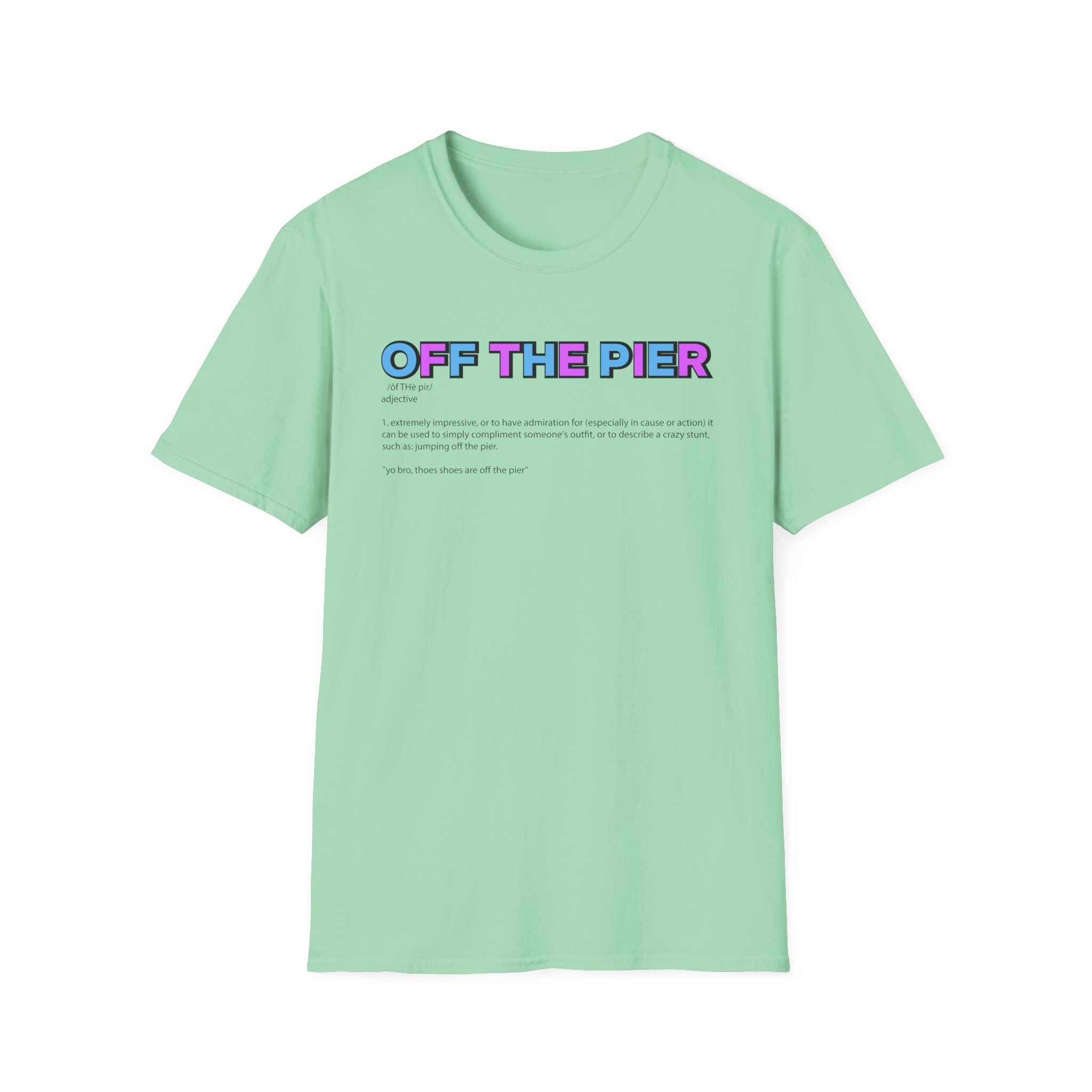 Steezy Kane Off The Pier Definition Unisex Softstyle T-Shirt