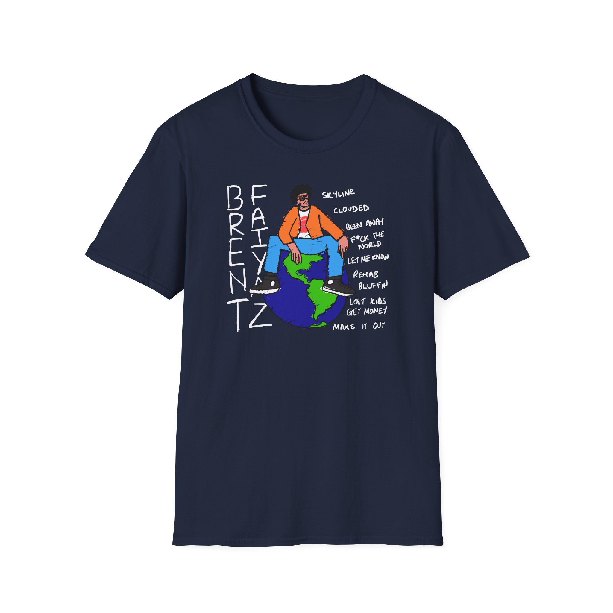 Brent Faiyaz Sketchbook Unisex Softstyle T-Shirt
