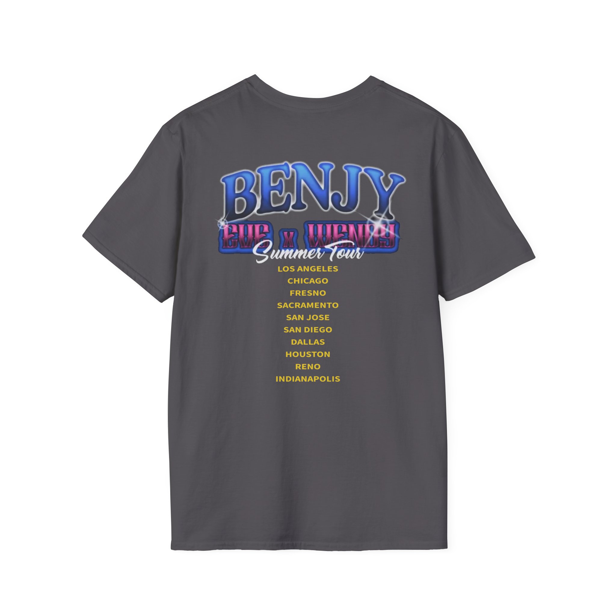 Eve and Wendy Web Tour Unisex Softstyle T-Shirt