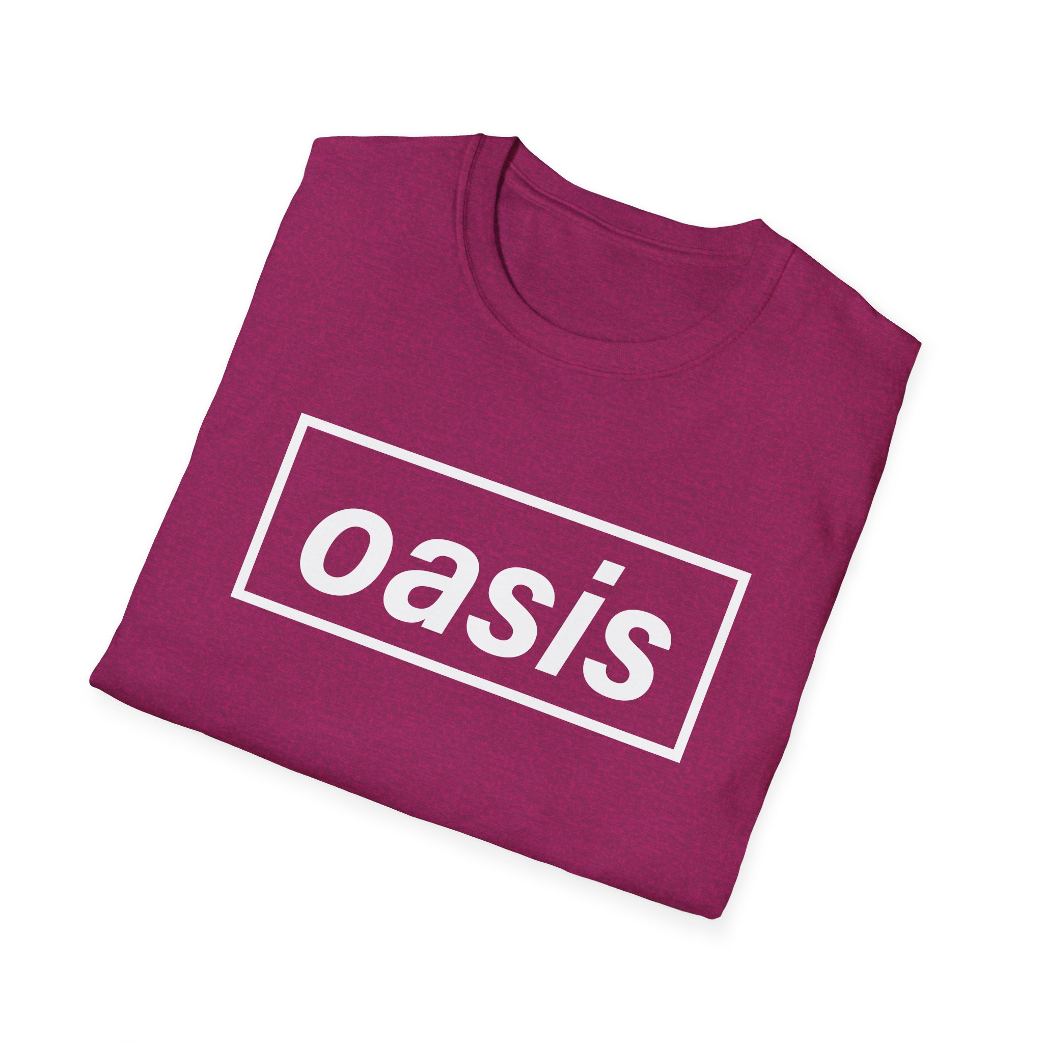 Oasis Decca Logo Unisex Softstyle T-Shirt