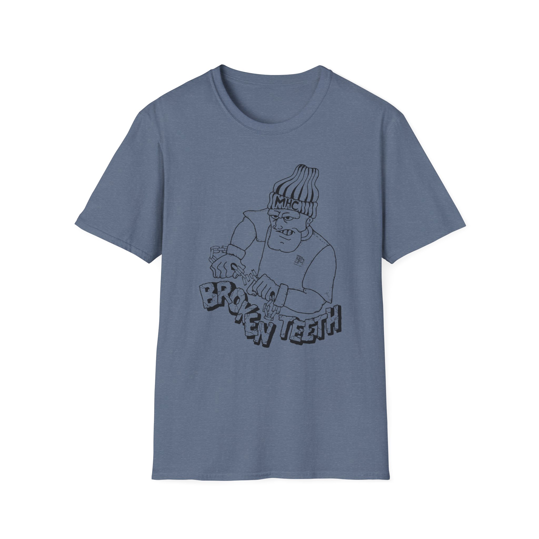 Broken Teeth Unisex Softstyle T-Shirt