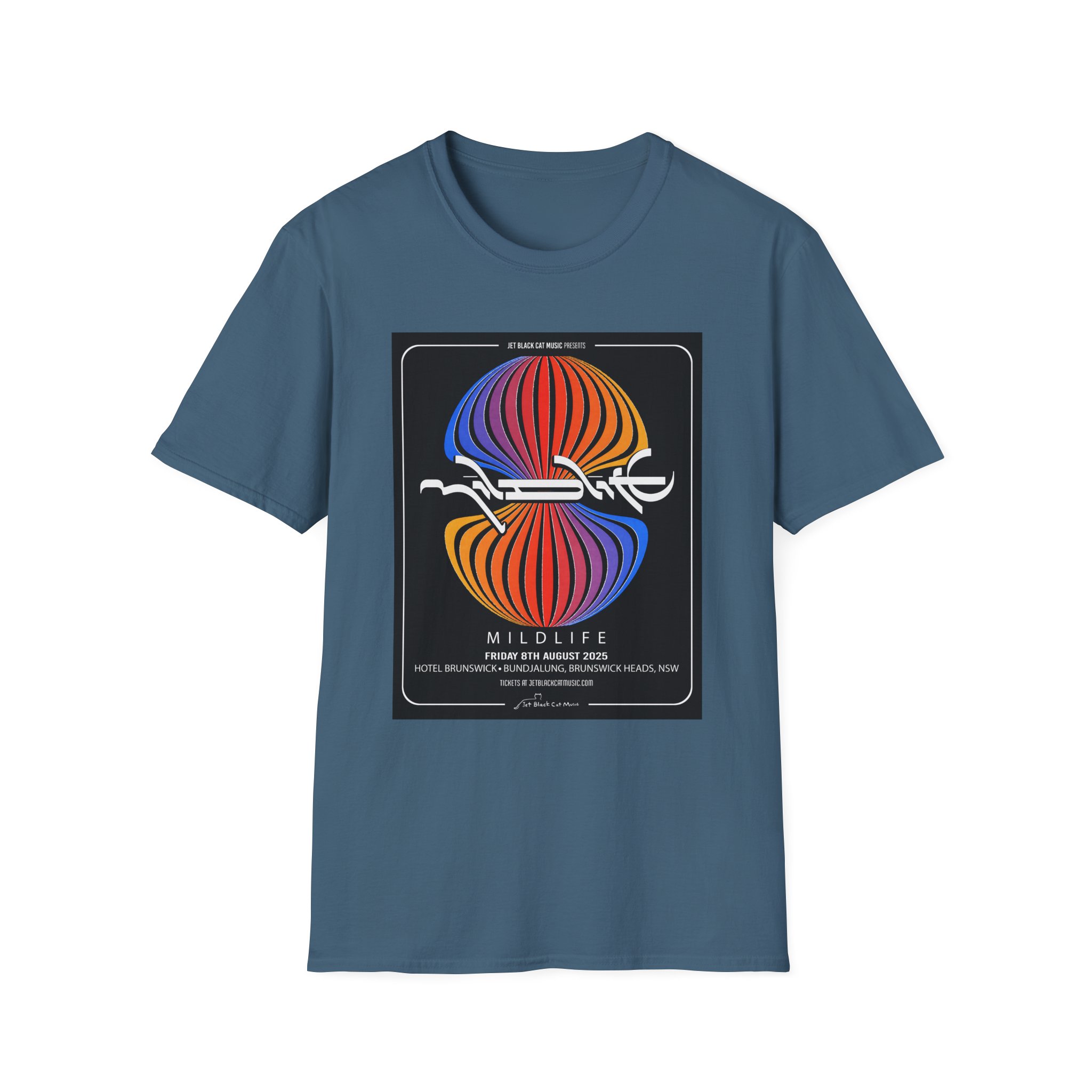 Mildlife Hotel Brunswick, NSW Concert Unisex Softstyle T-Shirt