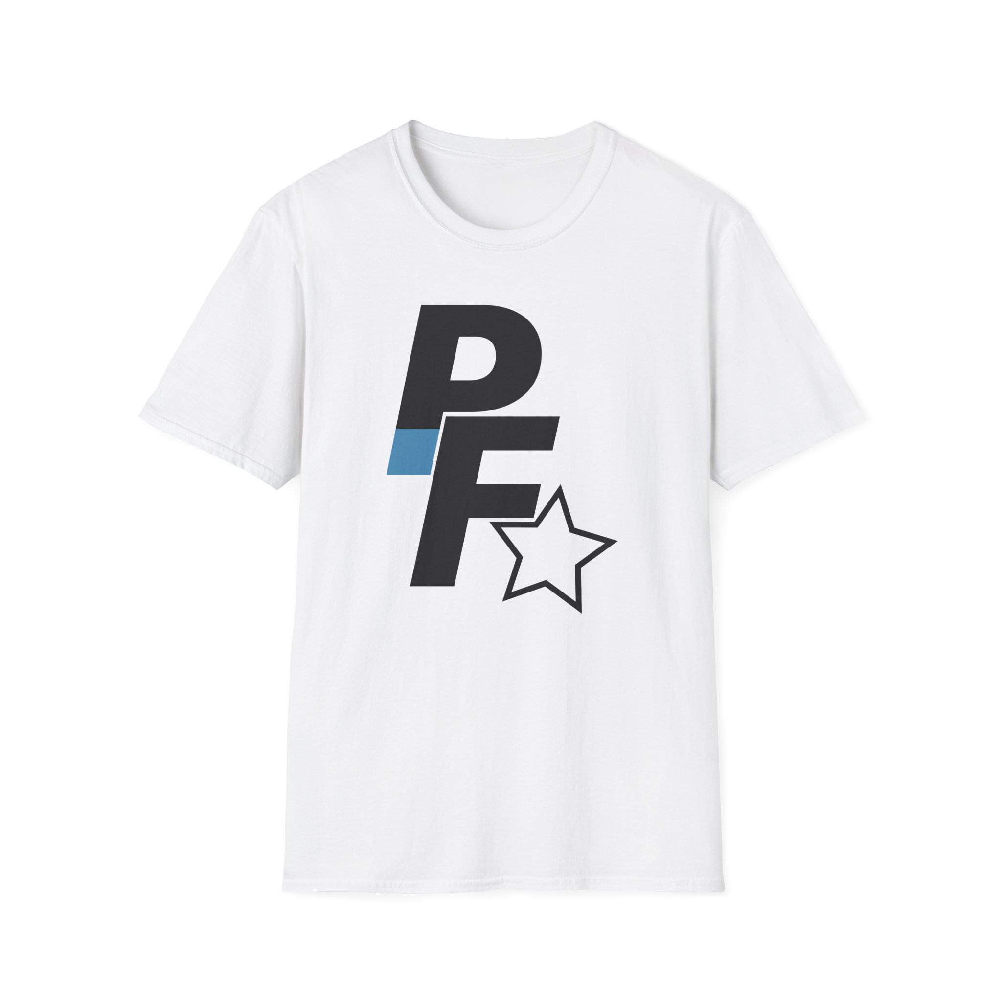Xavier Wulf Pinkflamingousa unisex softstyle t-shirt