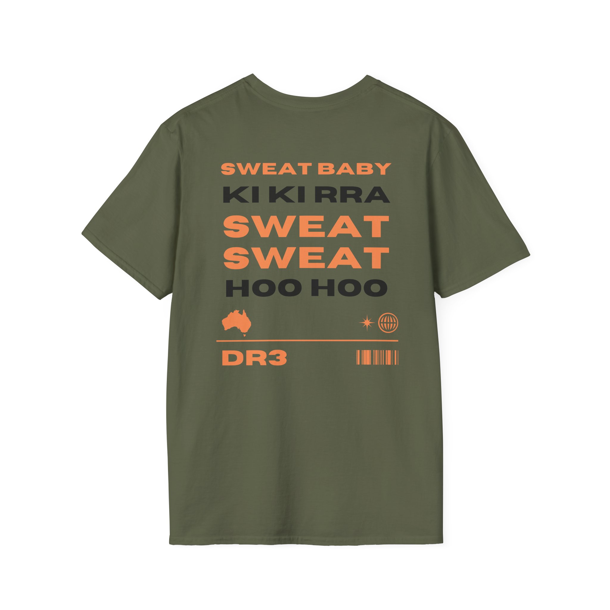 Dr3 Daniel Ricciardo Sweat Fan Unisex Softstyle T-Shirt