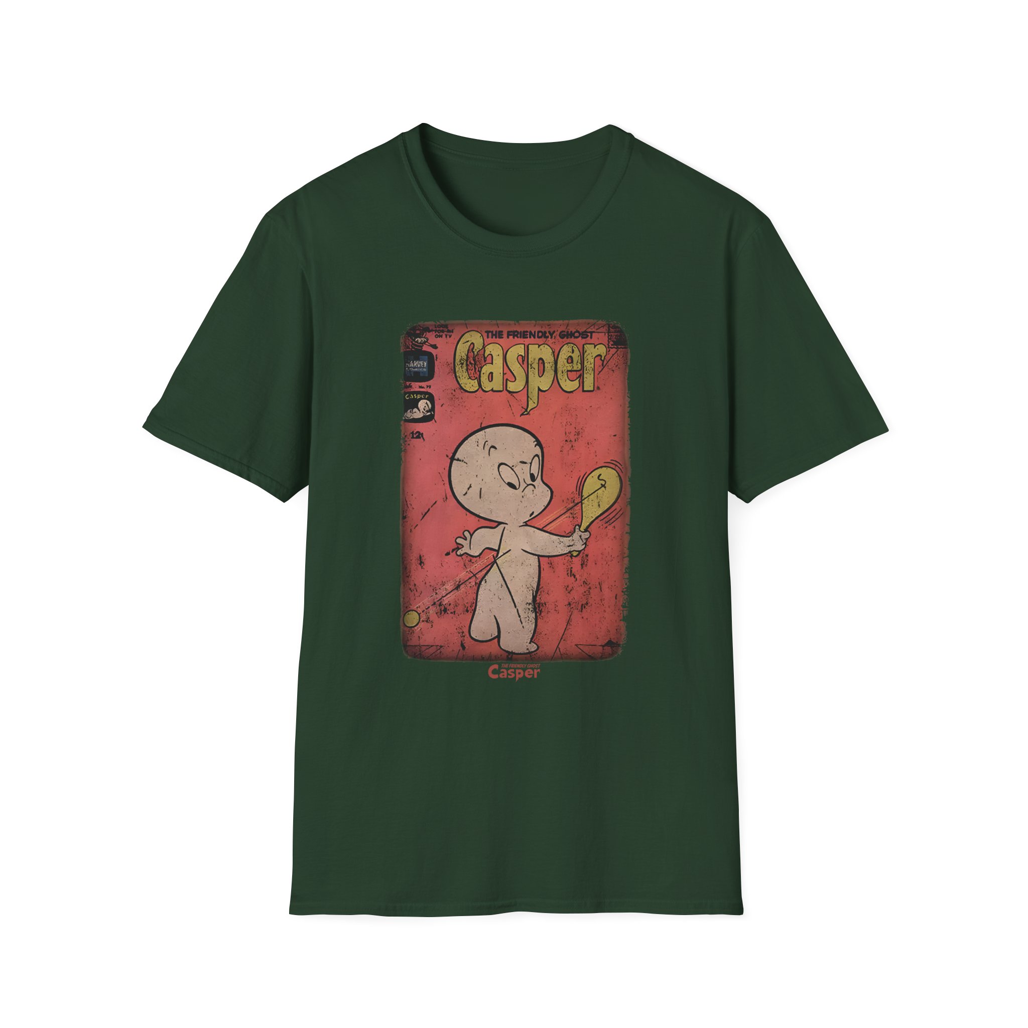 Casper the Friendly Ghost Poster Unisex Softstyle T-Shirt