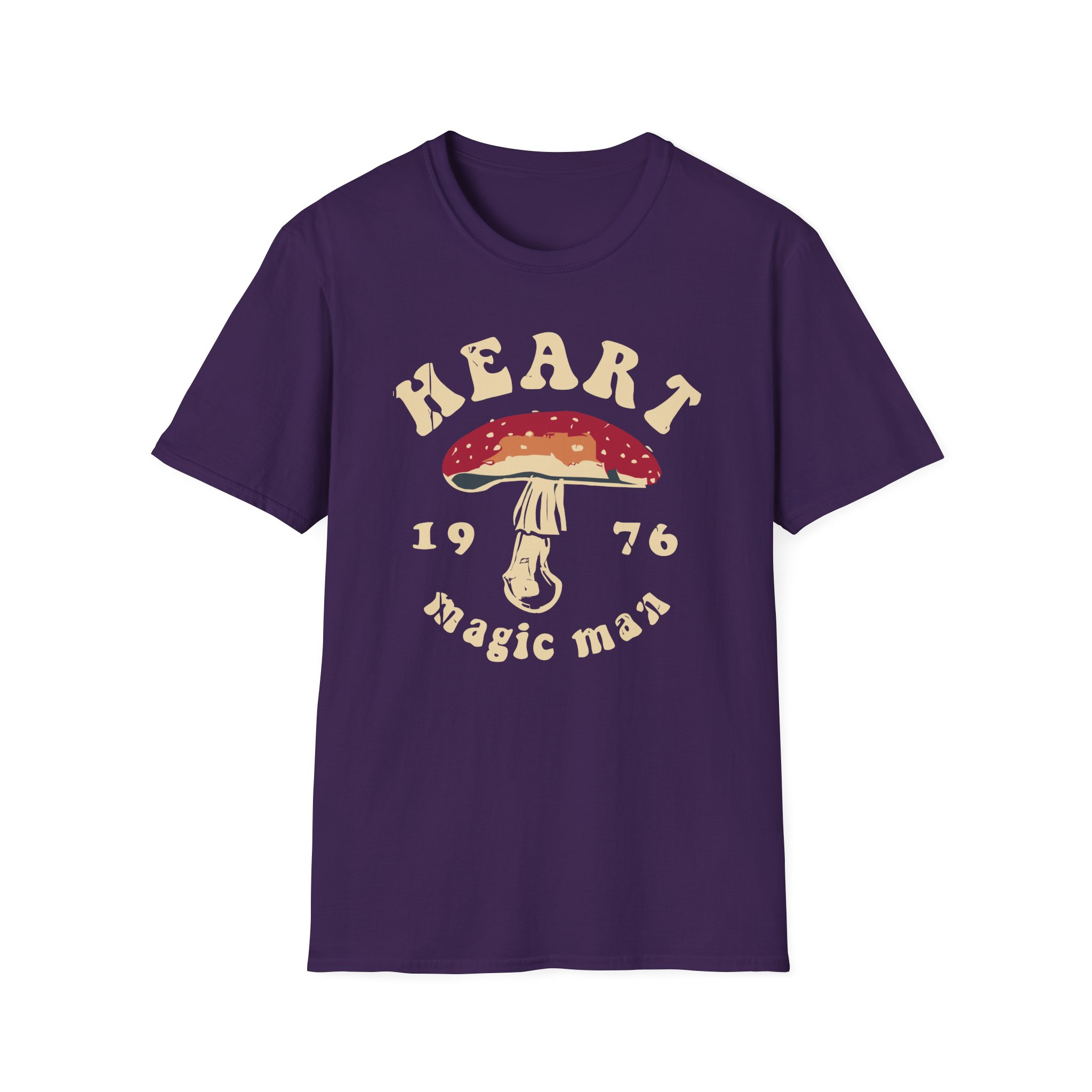 Heart Band Unisex Softstyle T-Shirt
