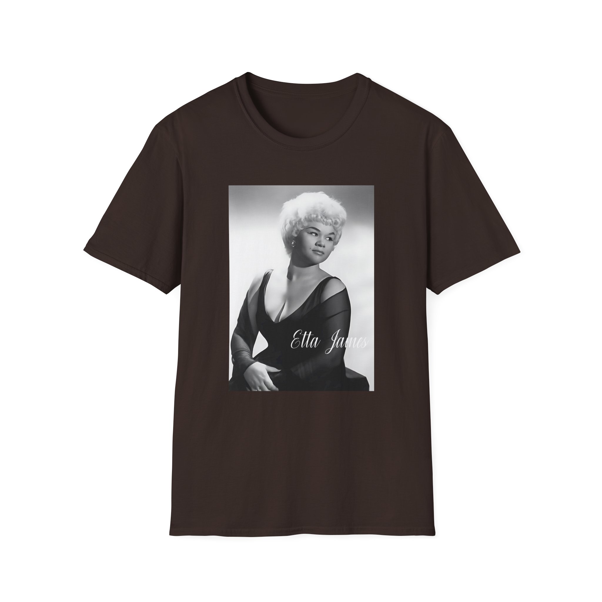Etta James Portrait Unisex Softstyle T-Shirt