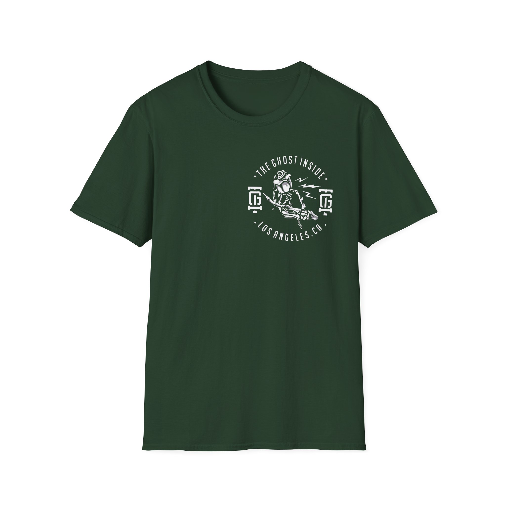 The Ghost Inside Skeleton Hand Unisex Softstyle T-Shirt