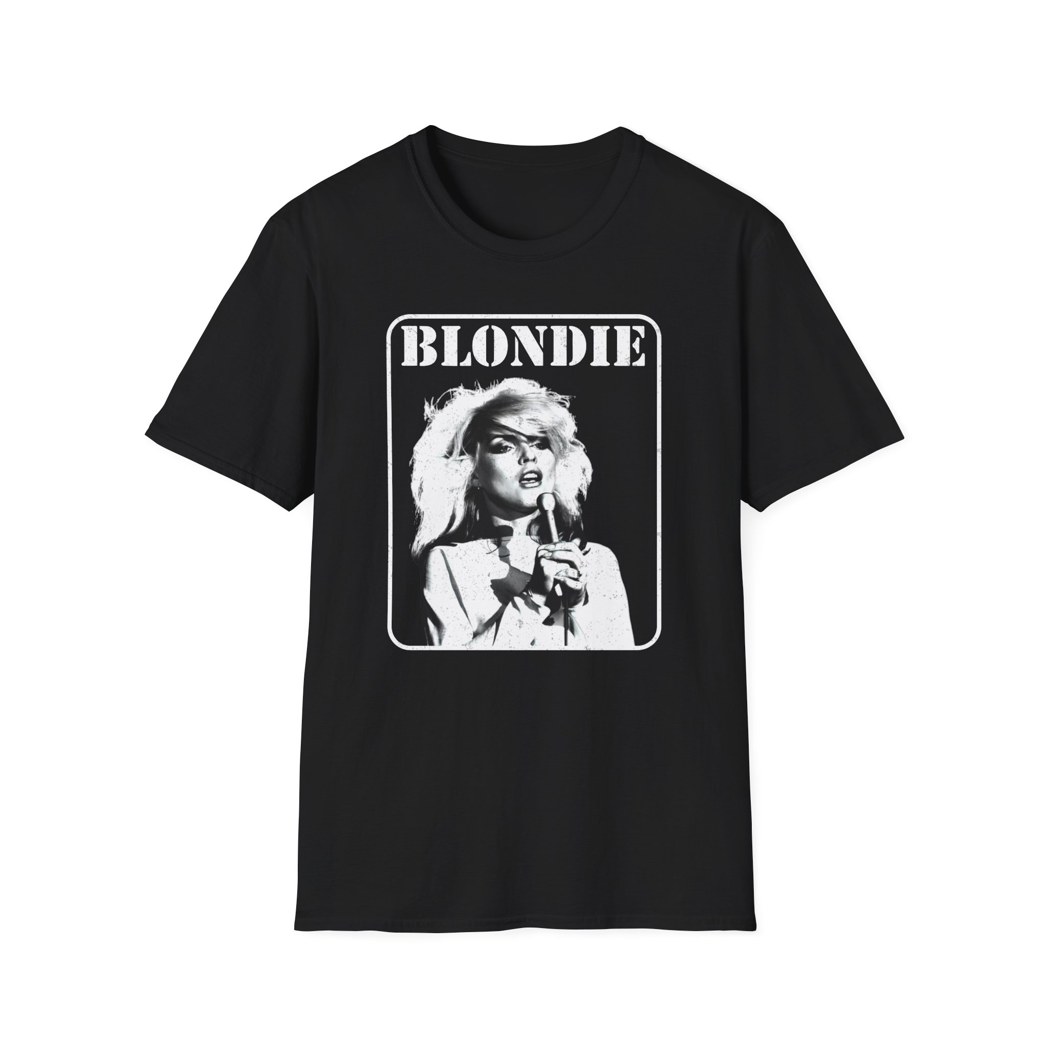 Blondie Presente Poster Unisex Softstyle T-Shirt