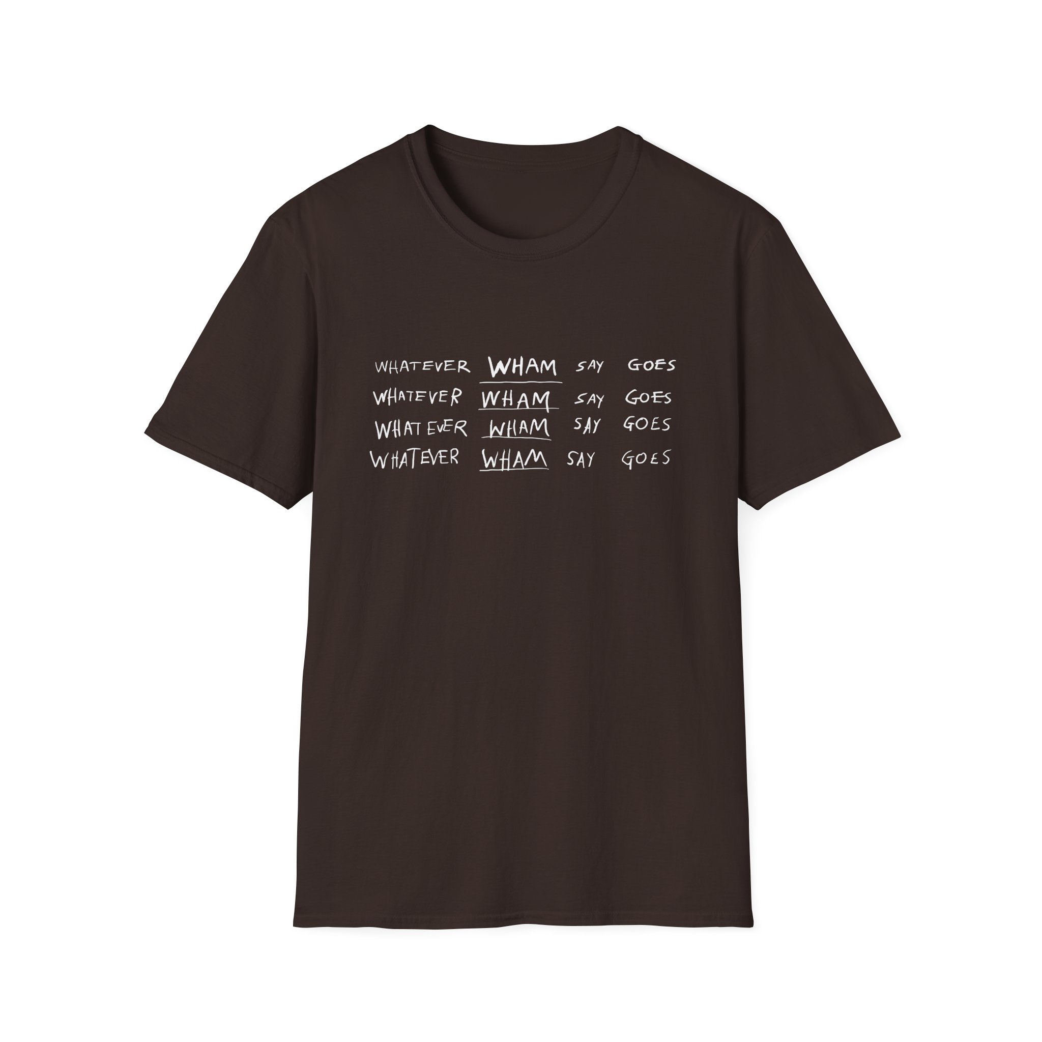 Lil Baby Whatever Wham Say Goes Unisex Softstyle T-Shirt