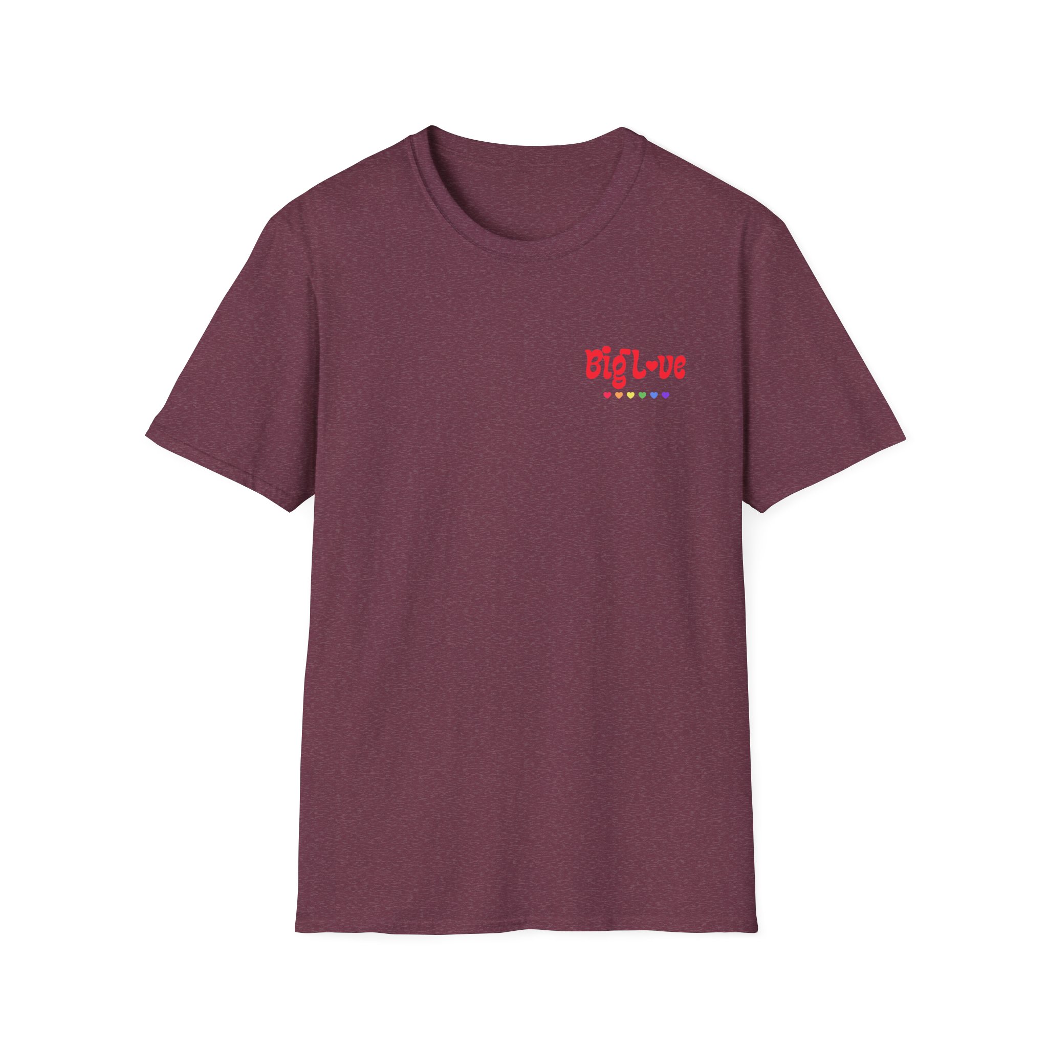 Erin Caldwell Pride BIG LOVE Unisex Softstyle T-Shirt