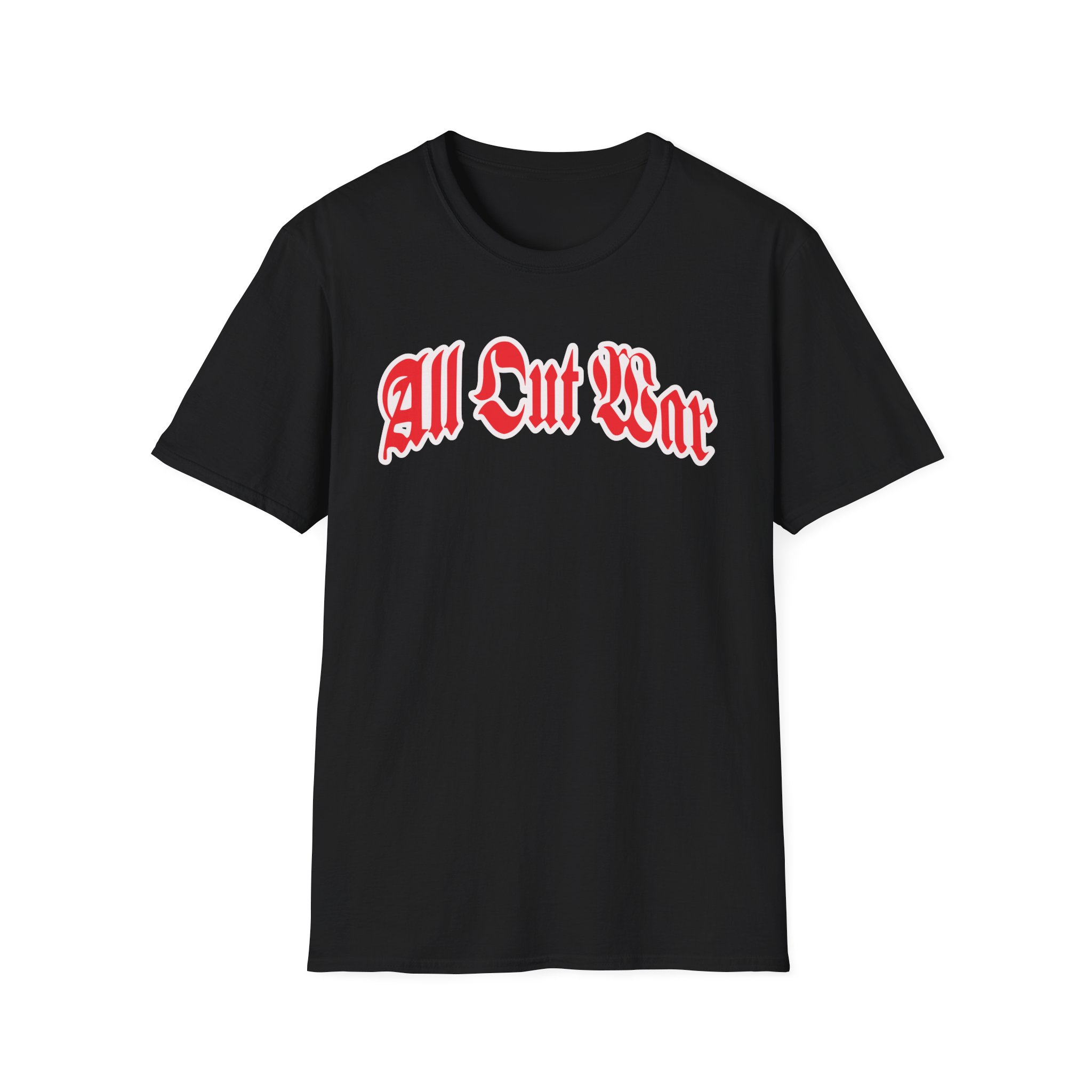 All Out War Logo Unisex Softstyle T-Shirt