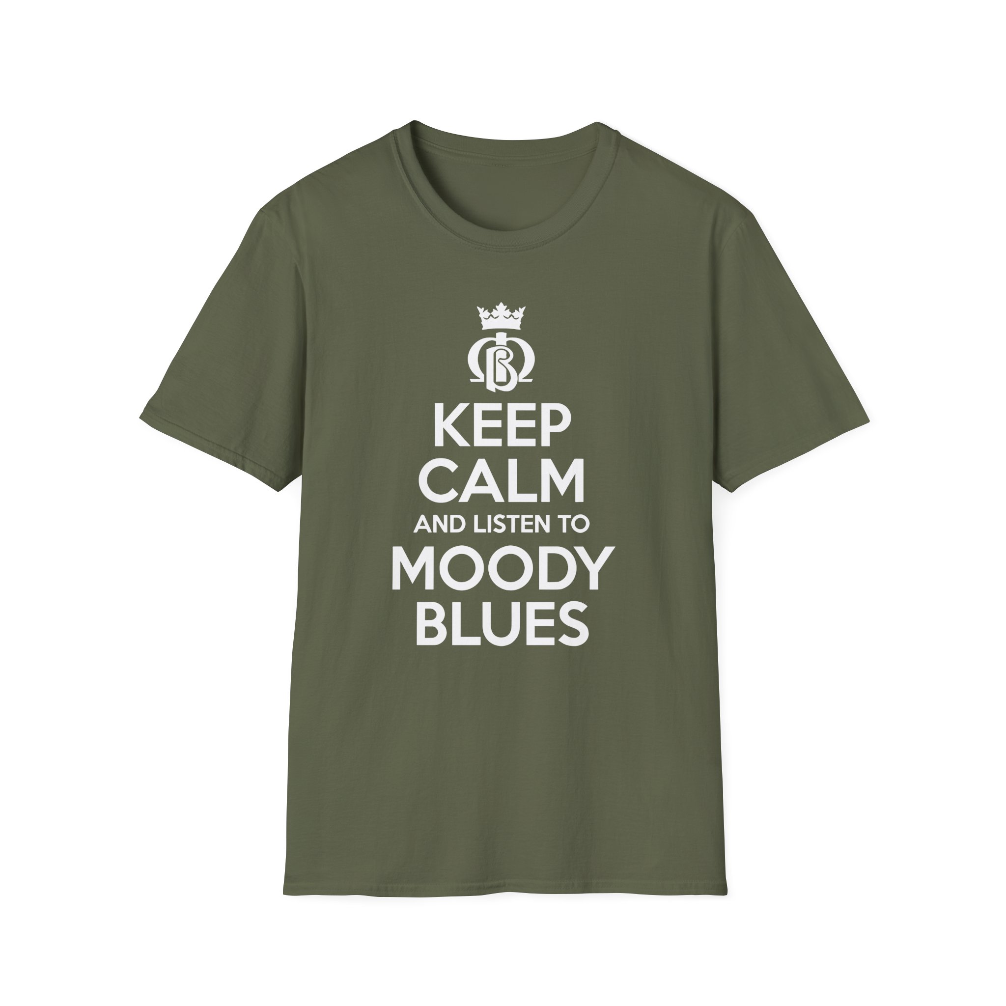 The Moody Blues Keep Calm and Listen Unisex Softstyle T-Shirt