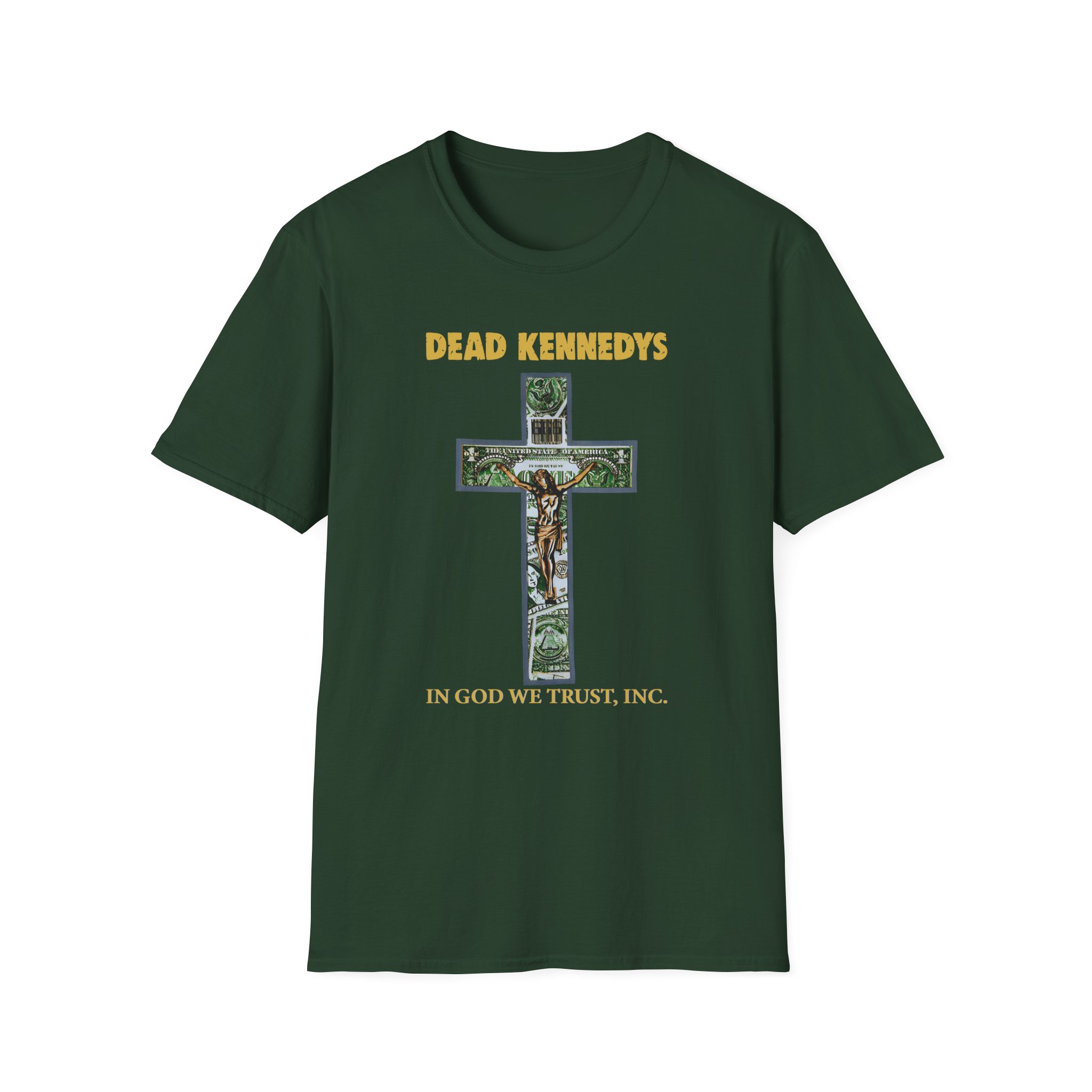 Dead Kennedys In God We Trust, Inc. Unisex Softstyle T-Shirt