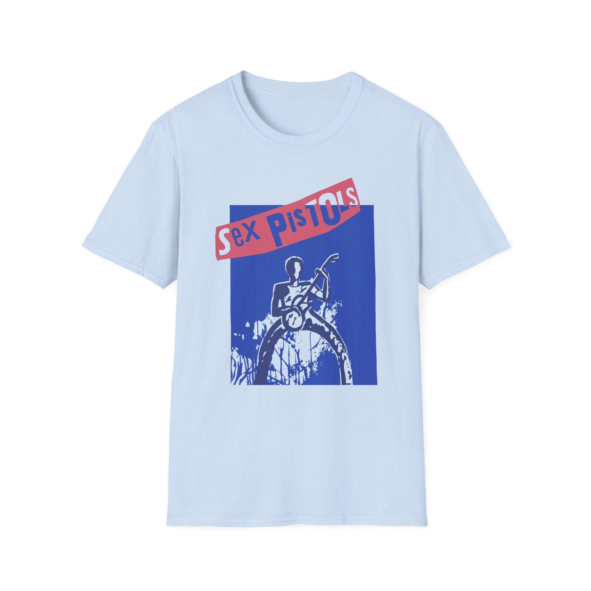 SP Guitar Sketch Unisex Softstyle T-Shirt