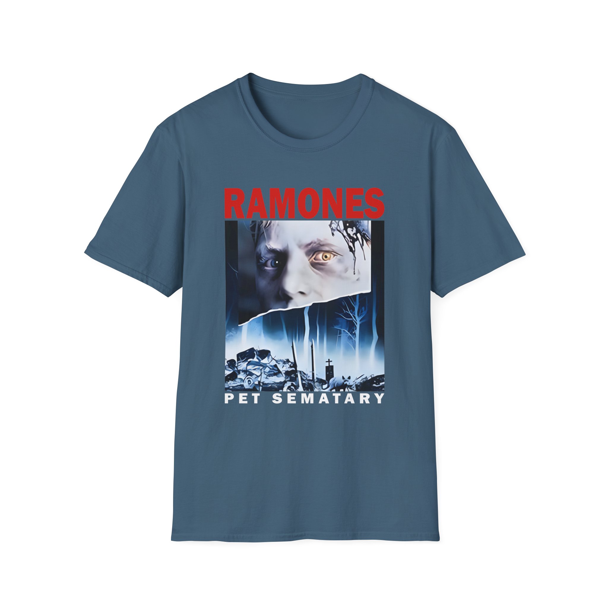 Ramones Pet Sematary T Shirt Unisex Softstyle T-Shirt