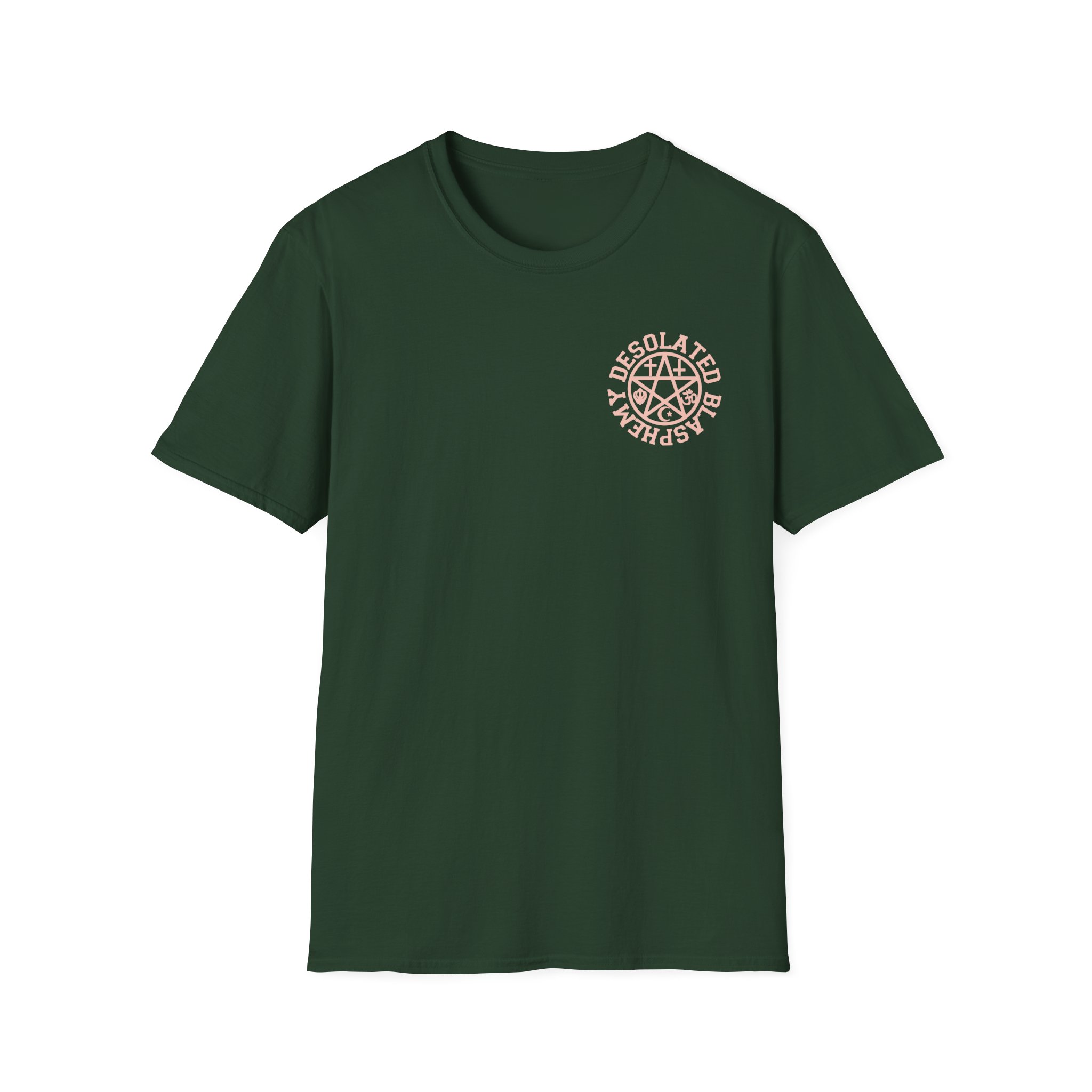 Desolated Blasphemy Unisex Softstyle T-Shirt
