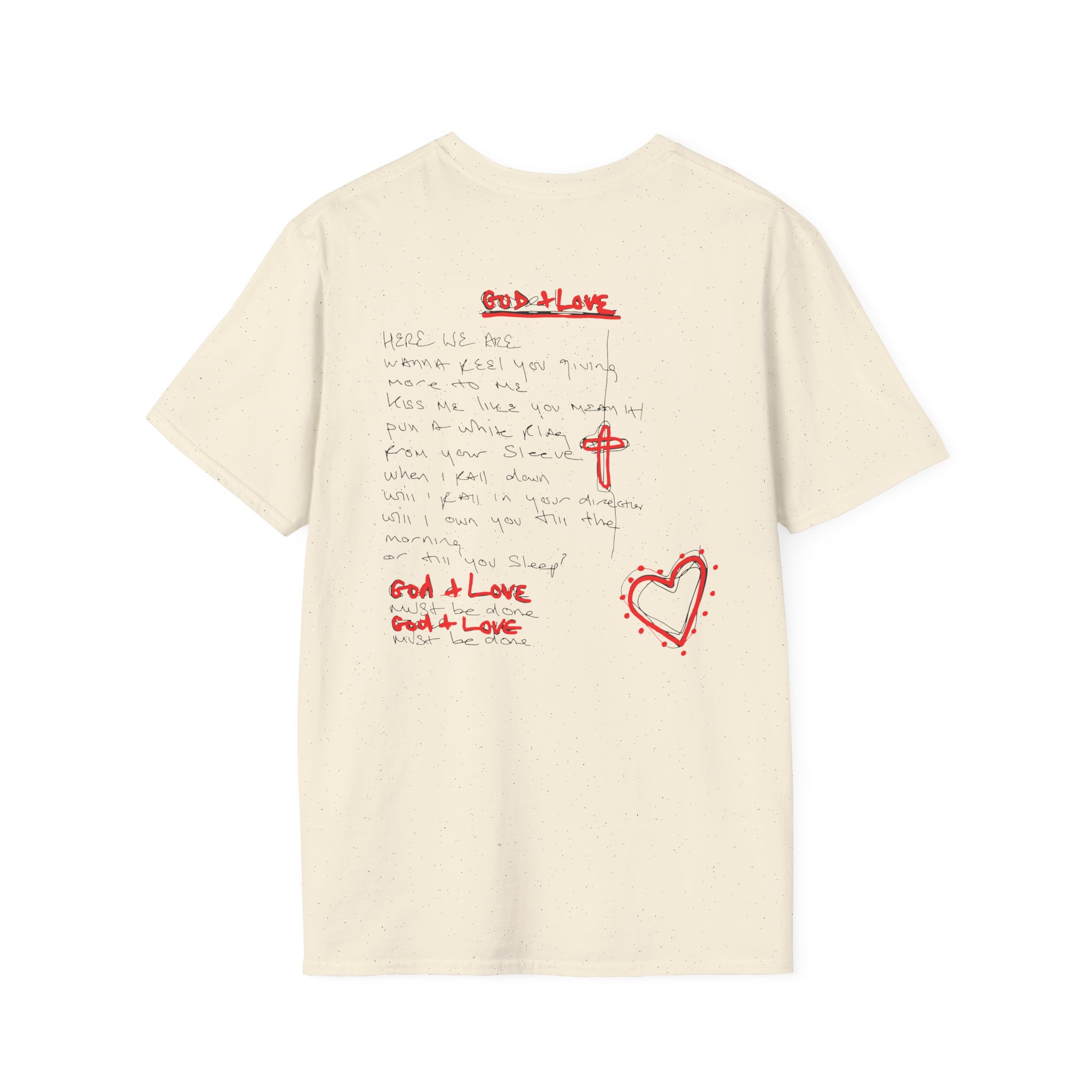 Boy George God & Love Unisex Softstyle T-Shirt