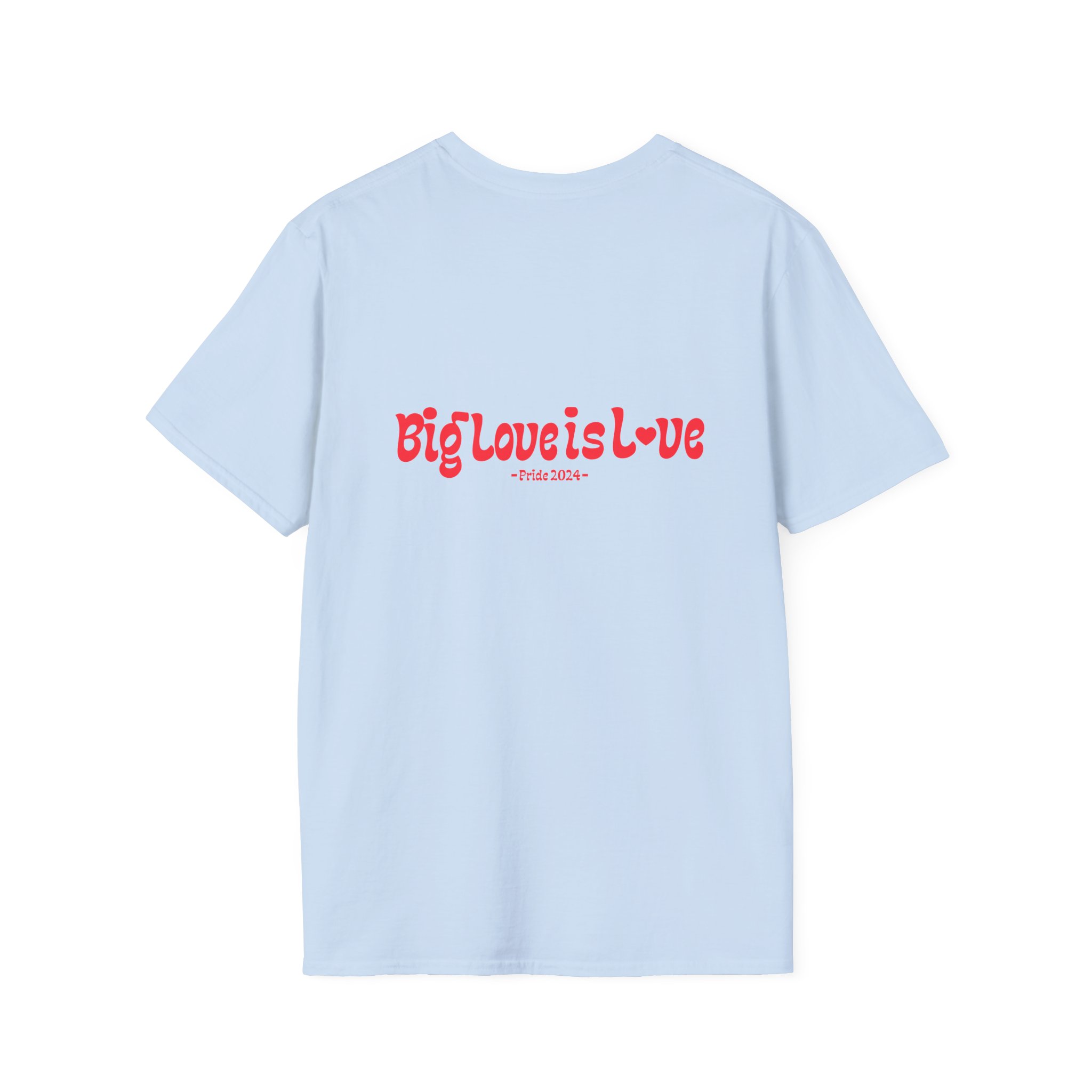 Erin Caldwell Pride BIG LOVE Unisex Softstyle T-Shirt