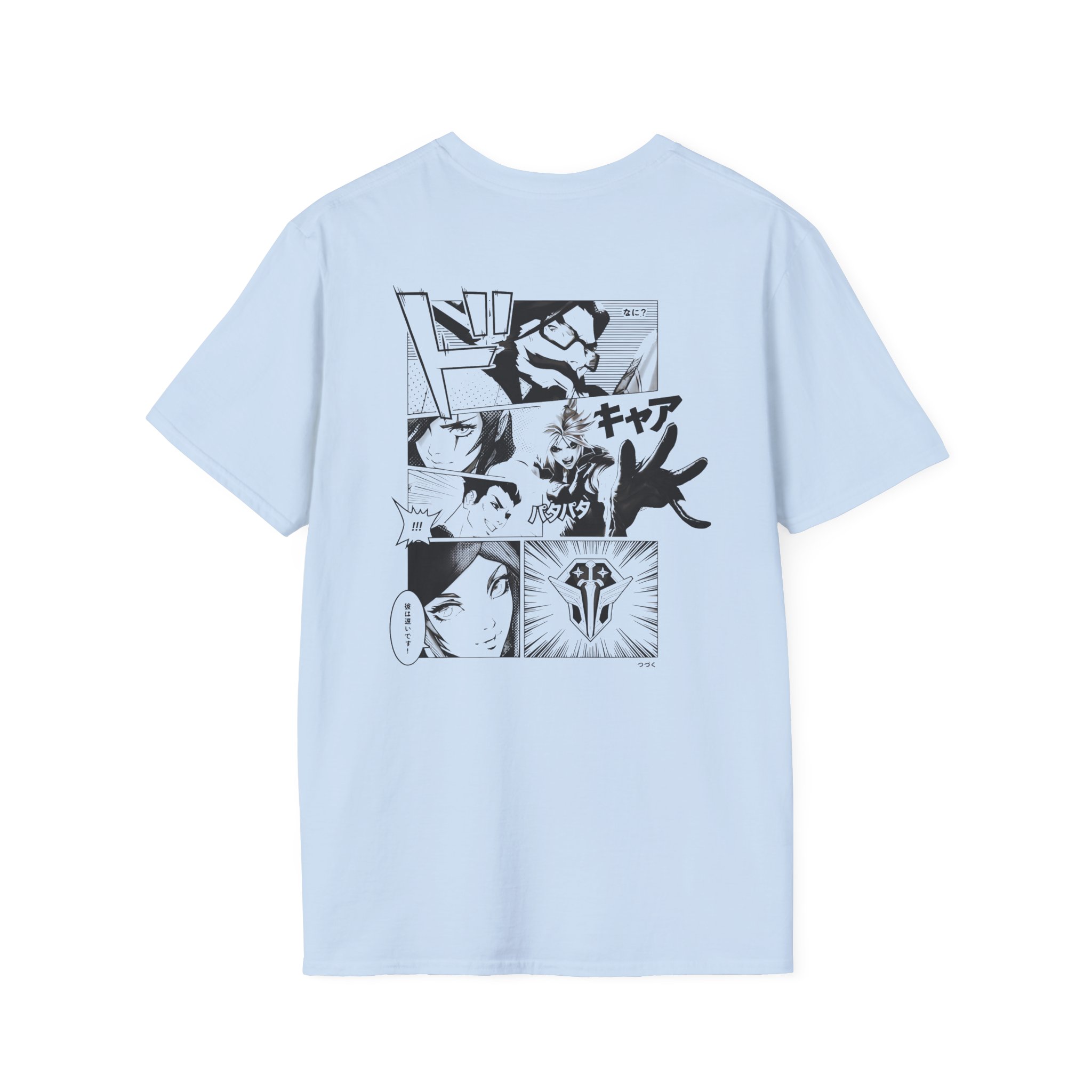 League Of Legends Manga Unisex Softstyle T-Shirt