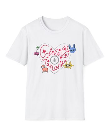 Chloe Moriondo Cd Heart Unisex Softstyle T-Shirt
