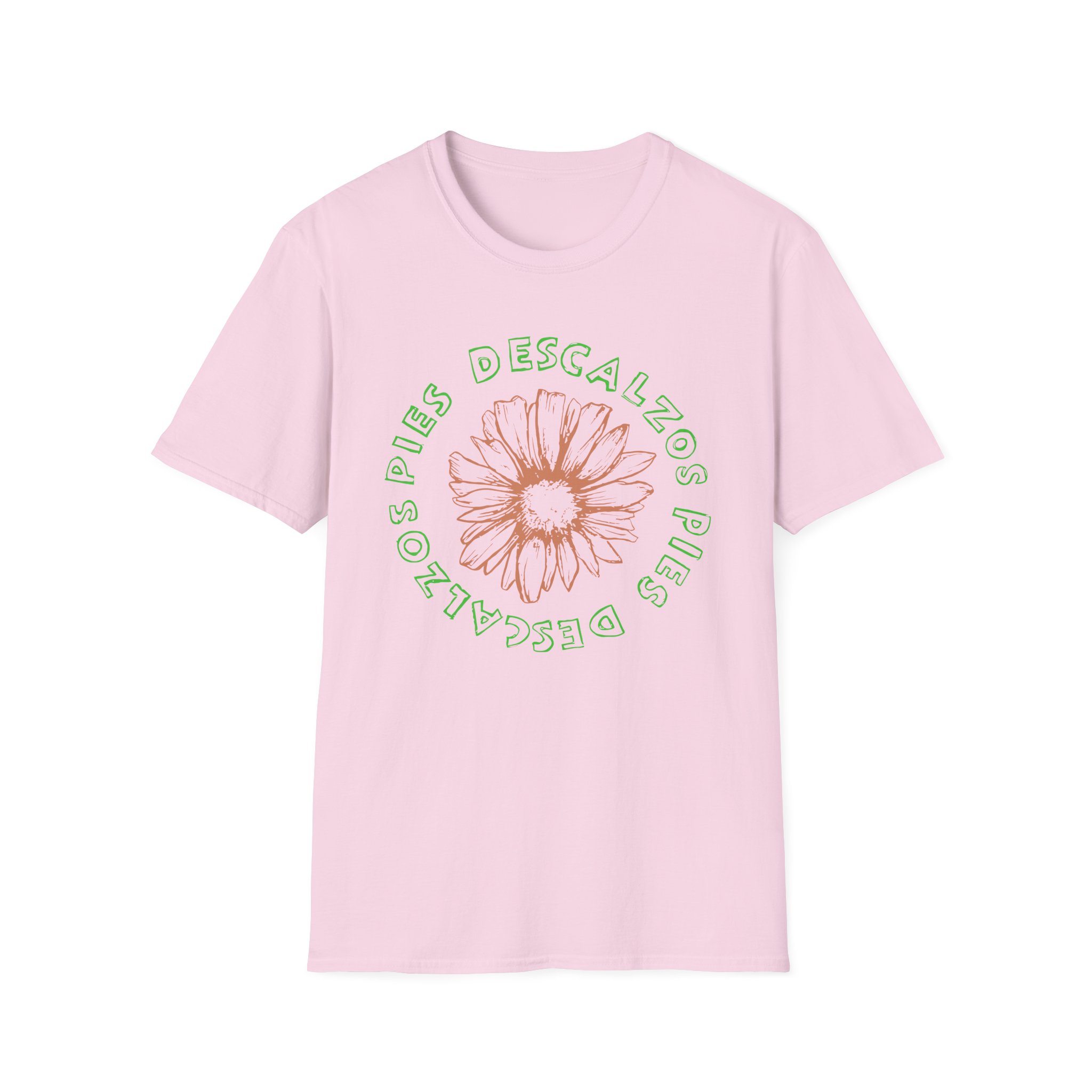 Shakira Pies Descalzos Flower Unisex Softstyle T-Shirt