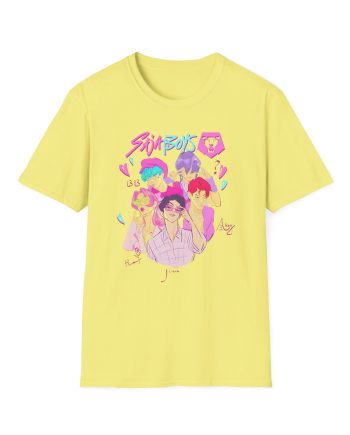 Kpop Demon Hunters Saja Boys Unisex Softstyle T-Shirt