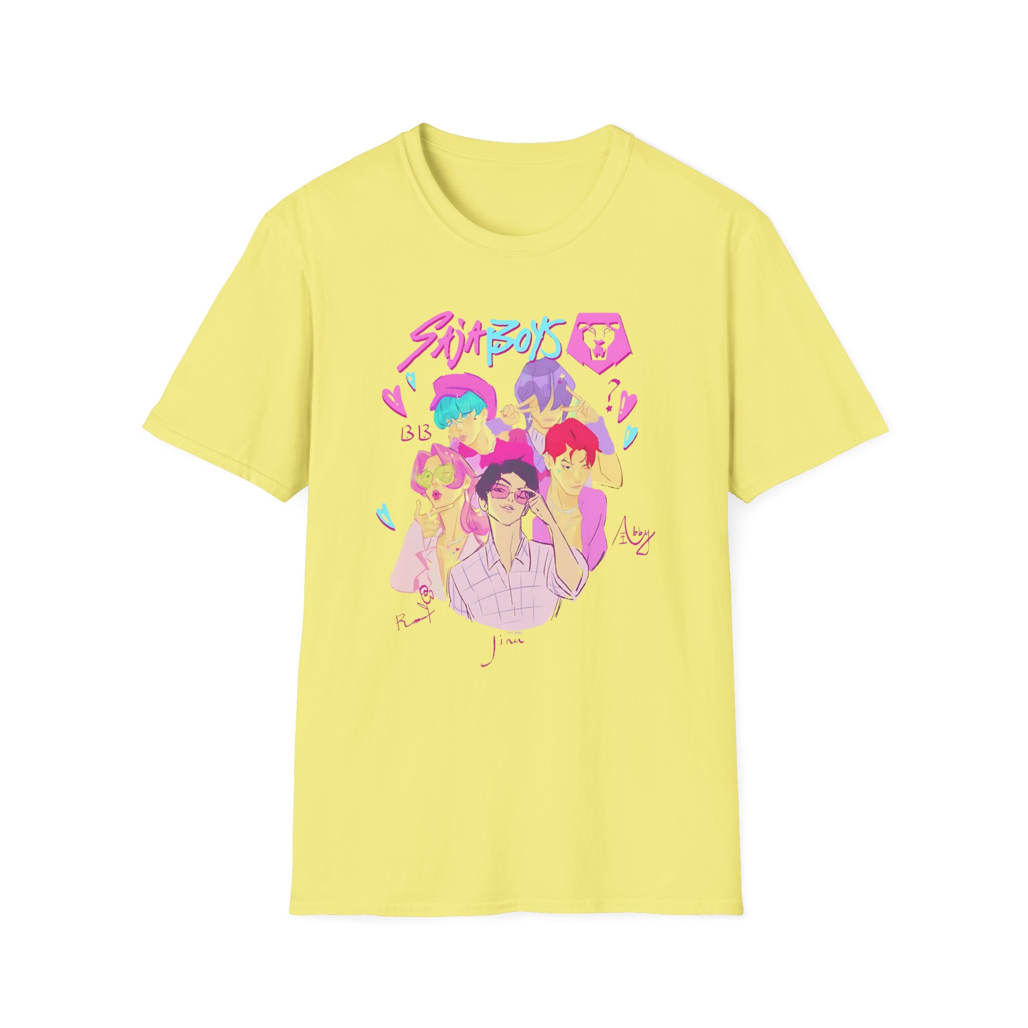 Kpop Demon Hunters Saja Boys Unisex Softstyle T-Shirt