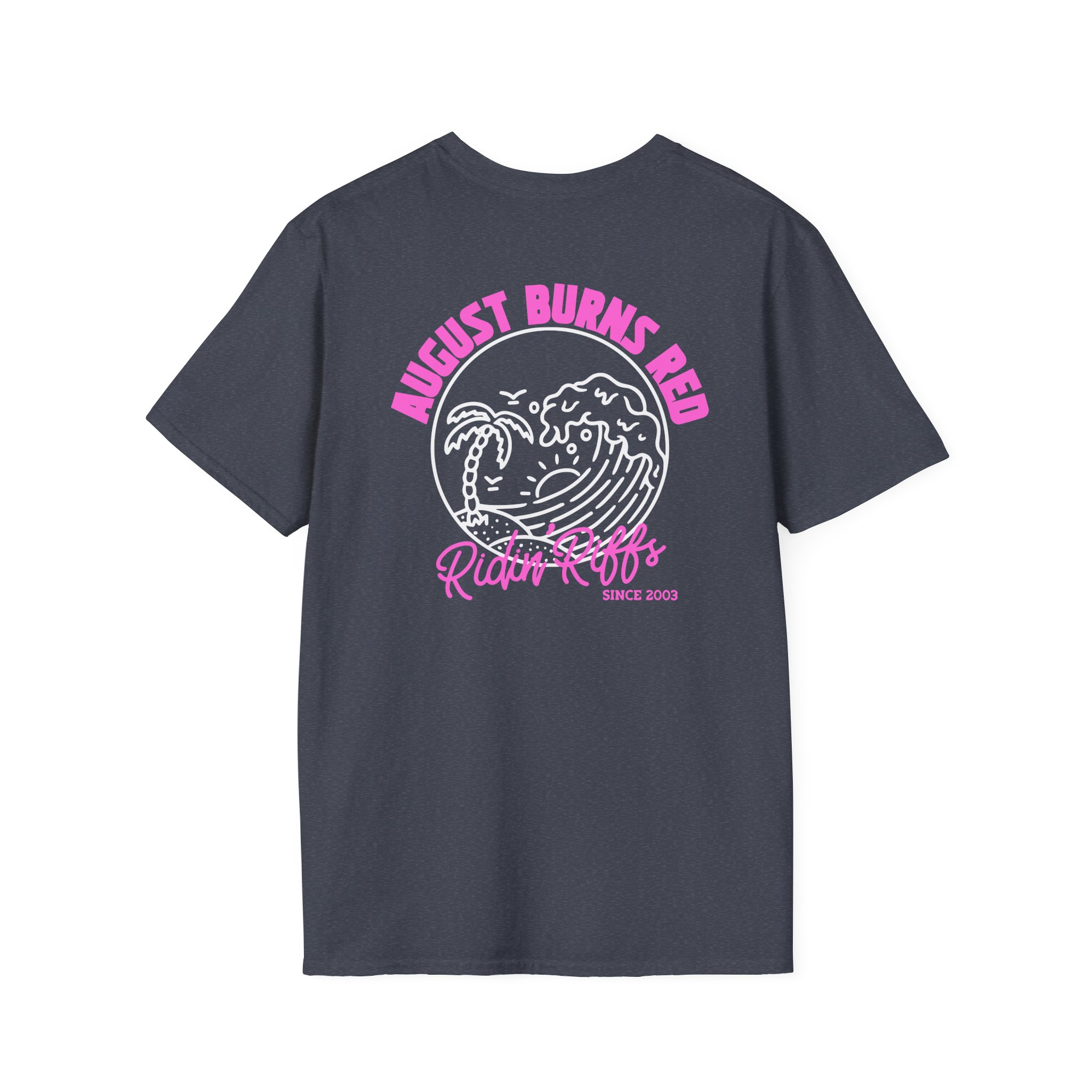 August Burns Red Riff Riders Teal Unisex Softstyle T-Shirt