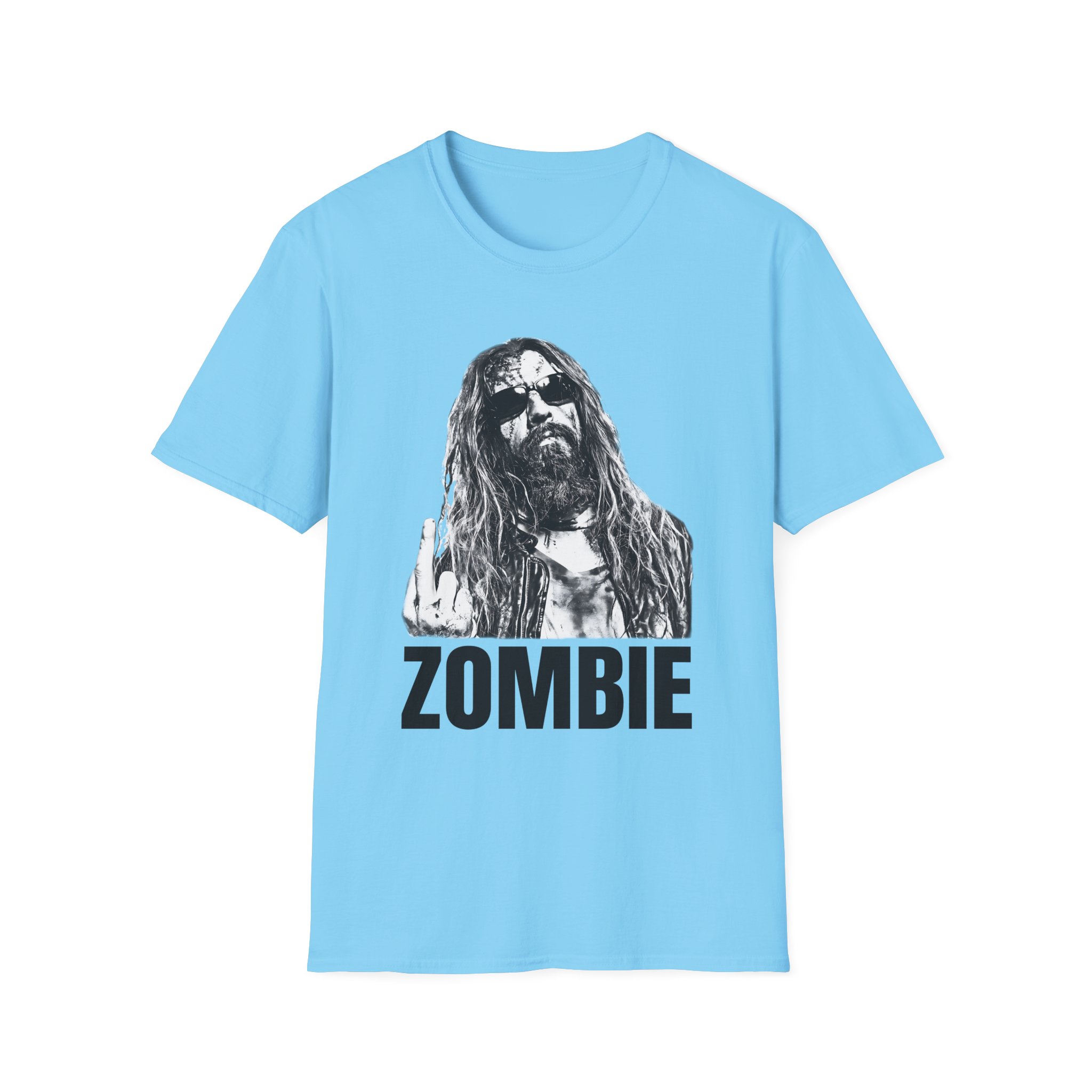 Rob Zombie No F***s Given Unisex Softstyle T-Shirt