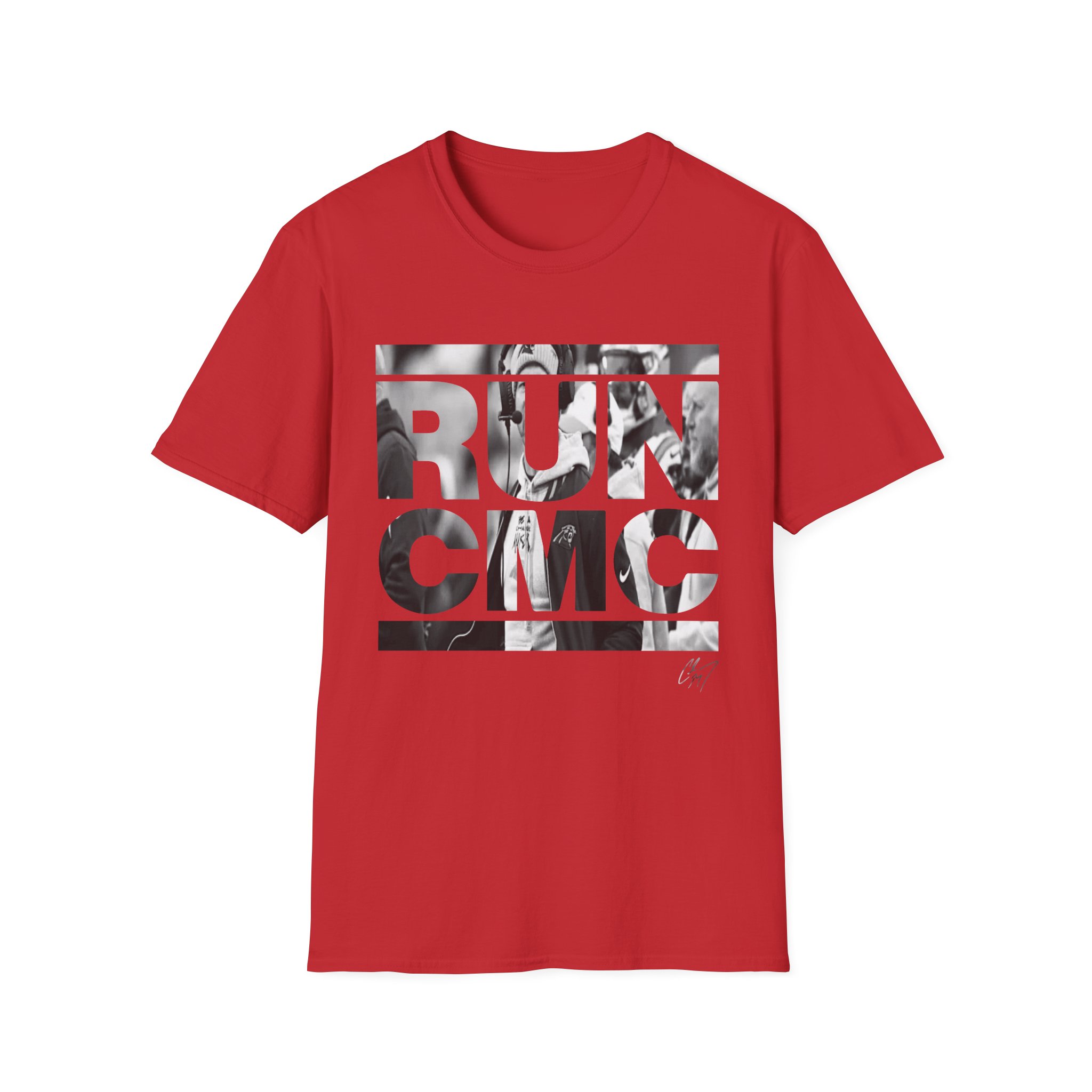 Christian Mccaffrey RUN CMC Unisex Softstyle T-Shirt