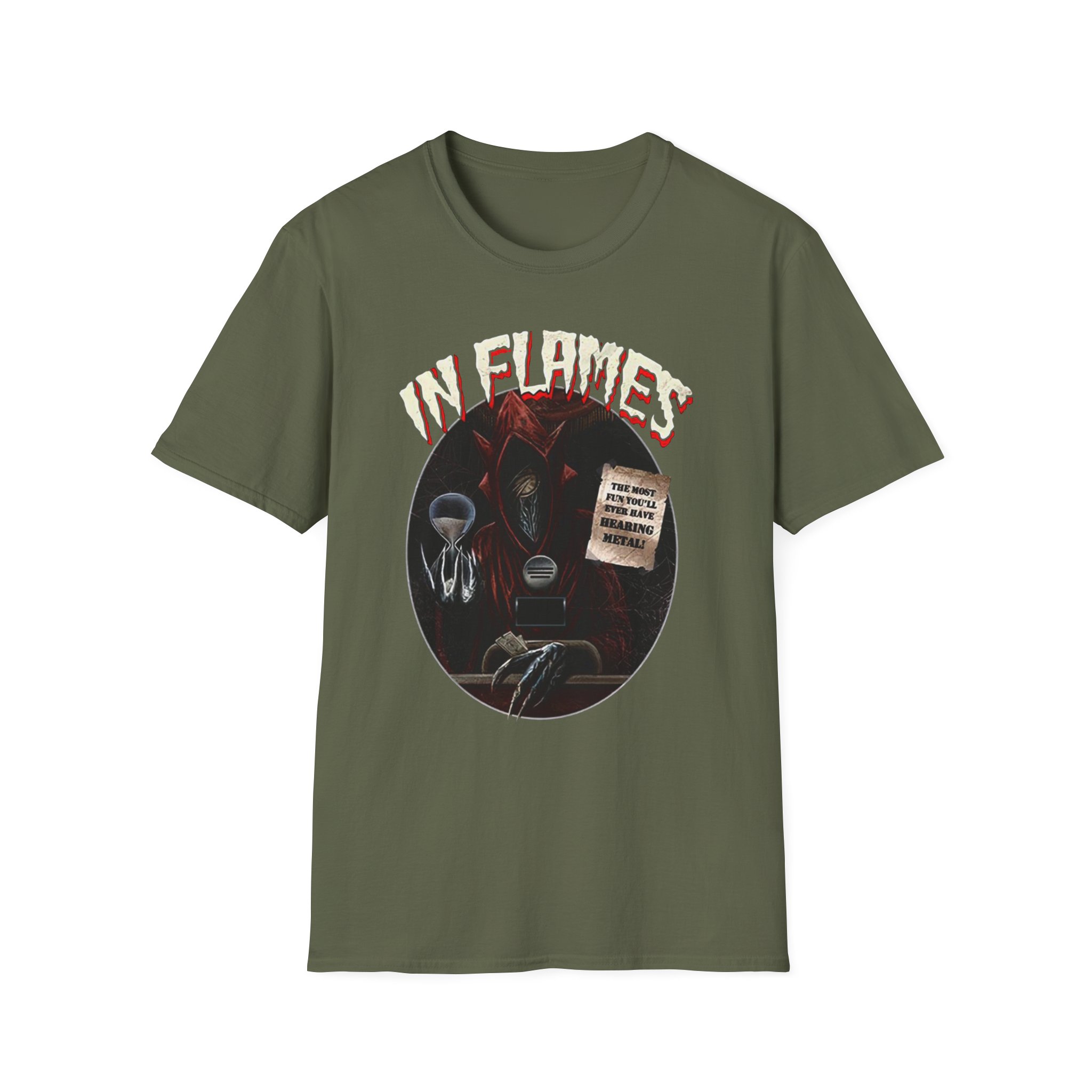 In Flames Unisex Softstyle T-Shirt