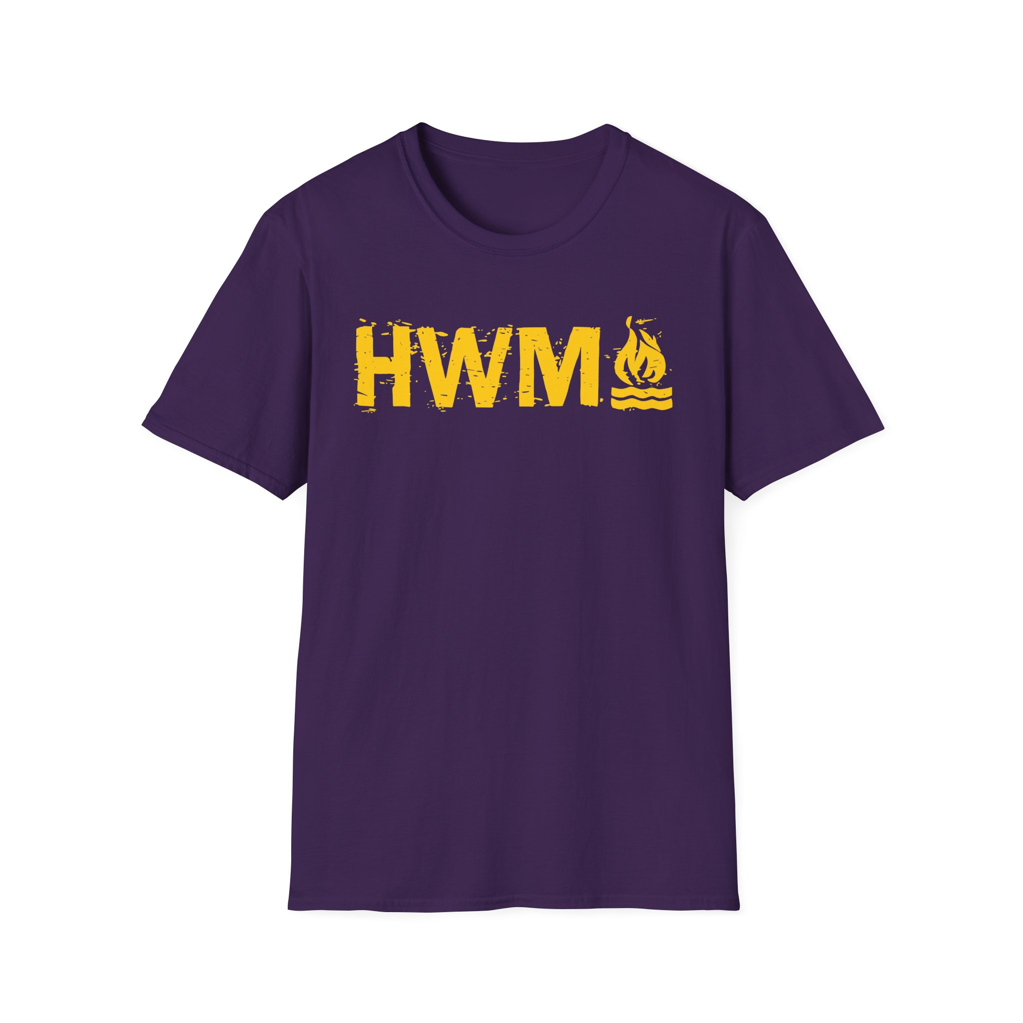 Hot Water Music OG Letter Unisex Softstyle T-Shirt