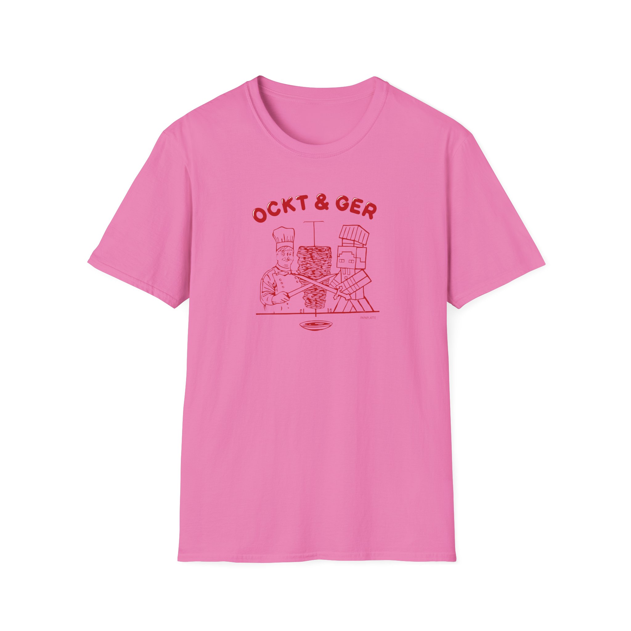 Papaplatte OCKT & GER Unisex Softstyle T-Shirt