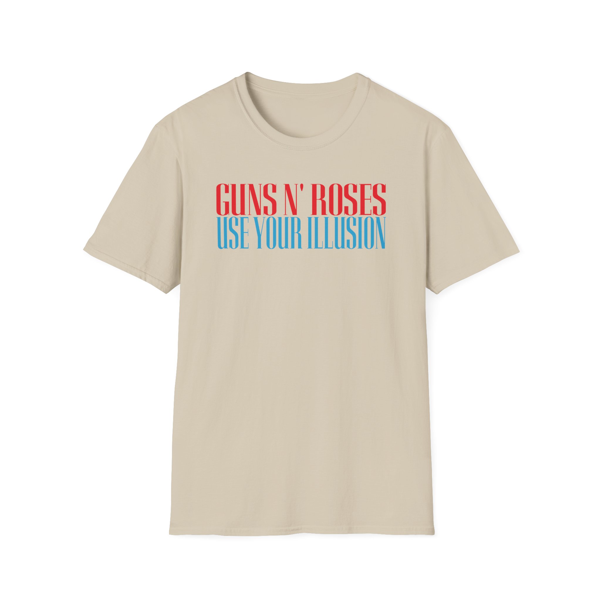 Guns N Roses Use Your Illusion Unisex Softstyle T-Shirt