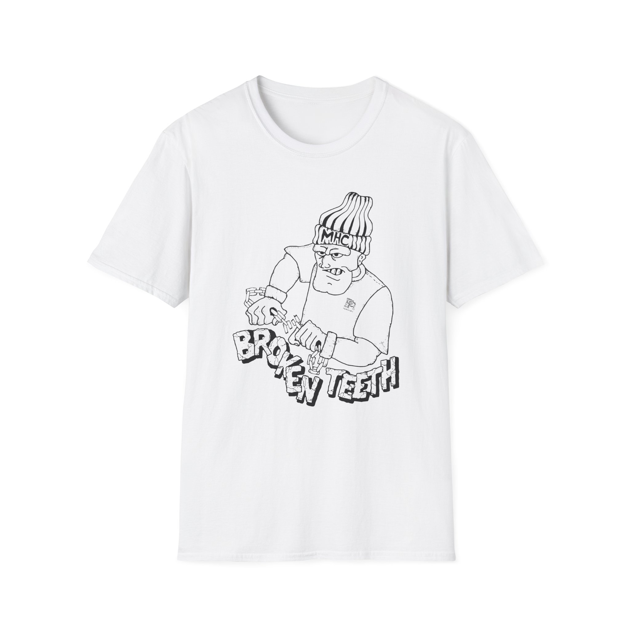 Broken Teeth Unisex Softstyle T-Shirt