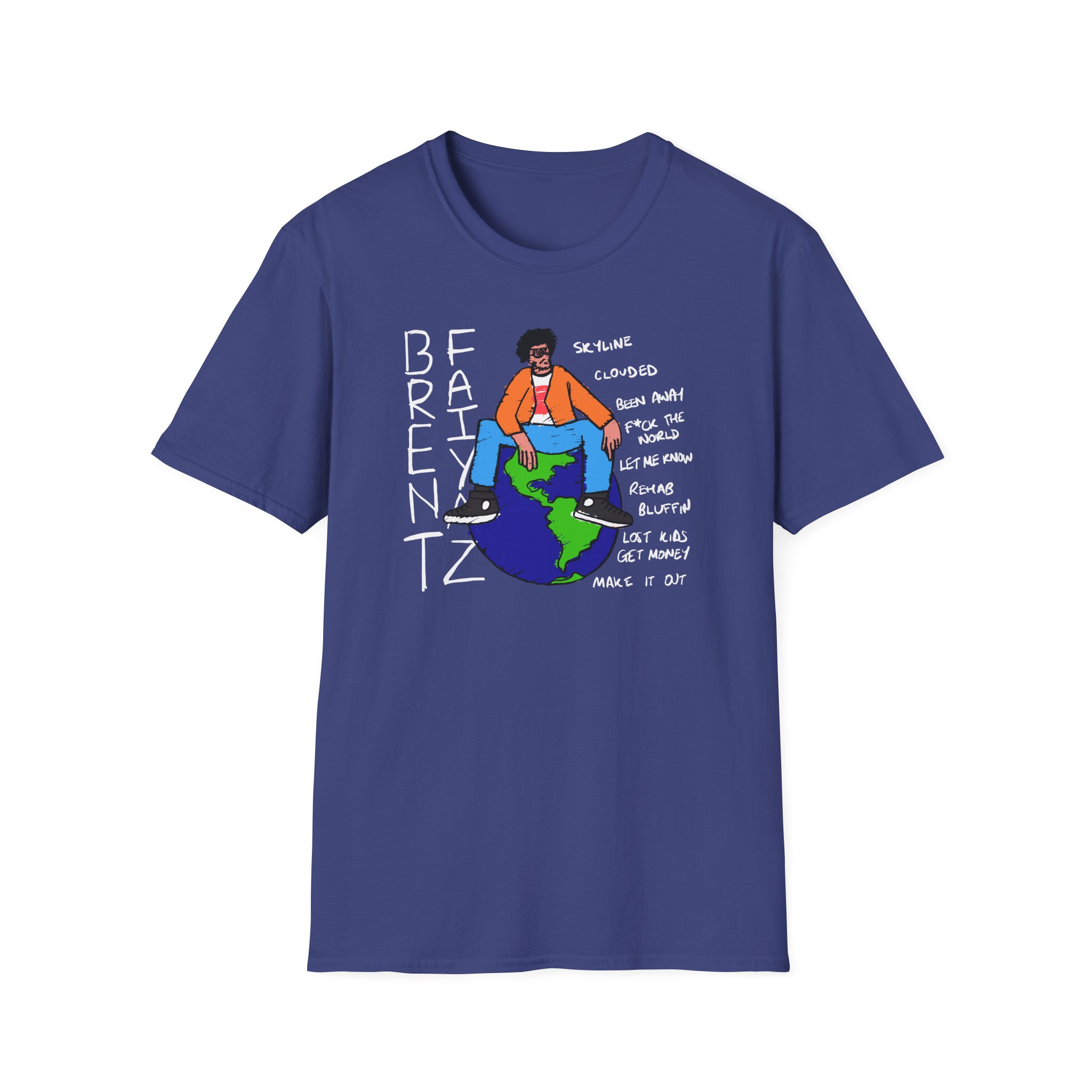 Brent Faiyaz Sketchbook Unisex Softstyle T-Shirt
