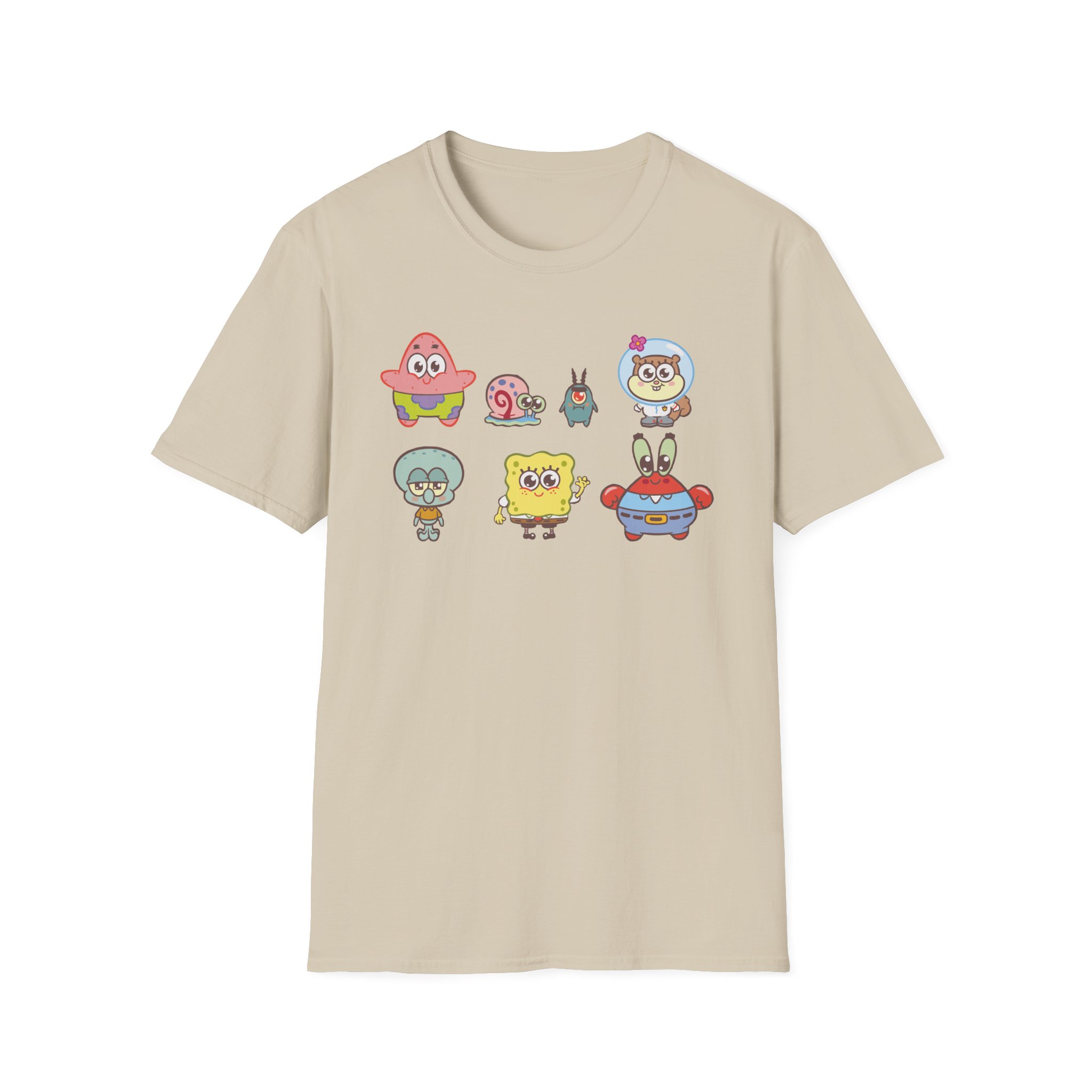 Spongebob AdoraBob Gang Unisex Softstyle T-Shirt